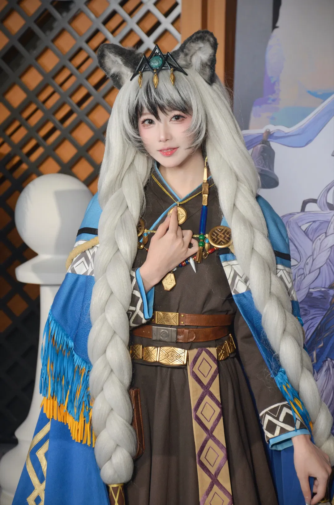 【圣聆初雪cos】鹰角fes最后一天的初雪体验 - 第 2 张