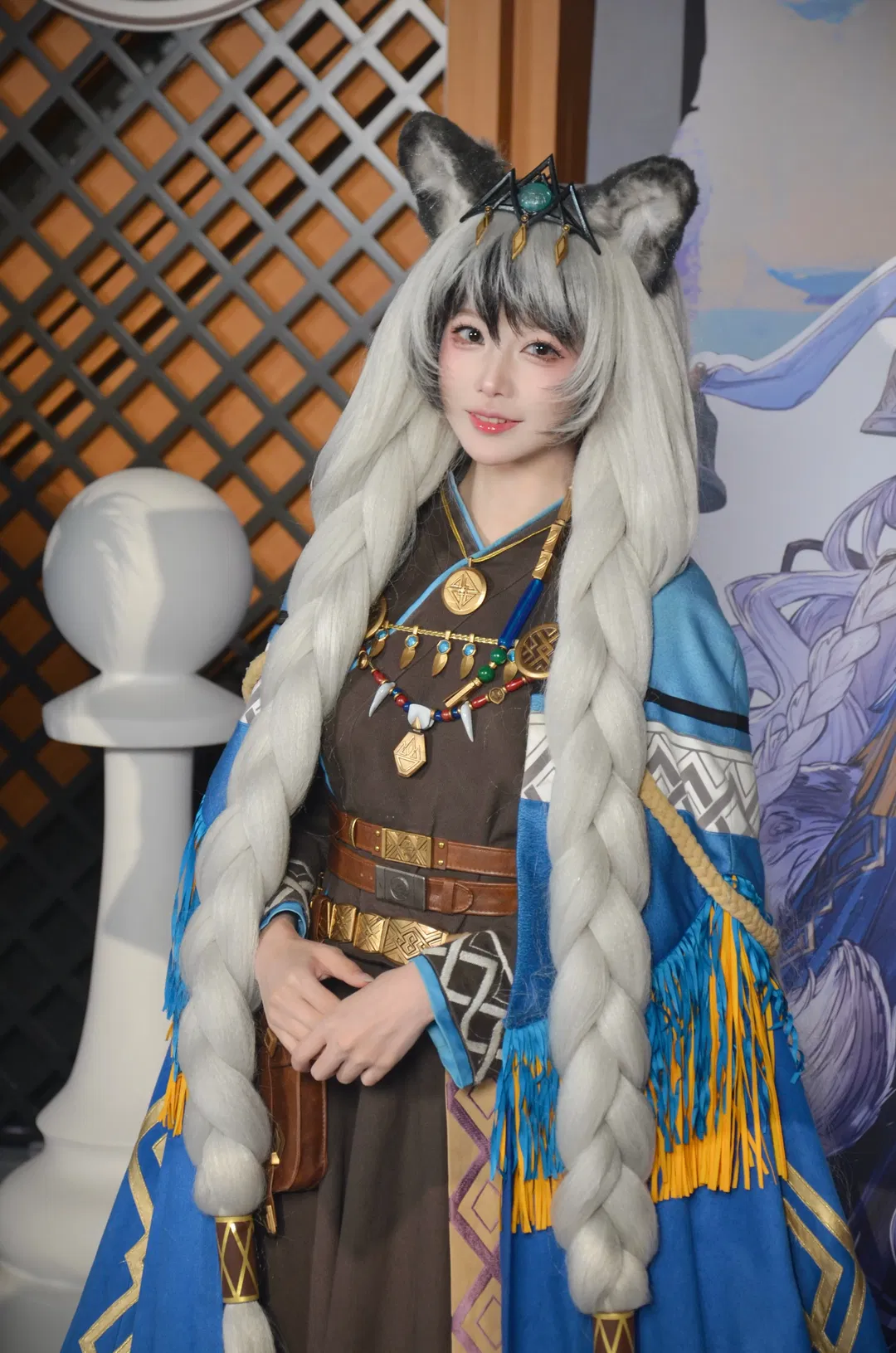 【圣聆初雪cos】鹰角fes最后一天的初雪体验 - 第 3 张
