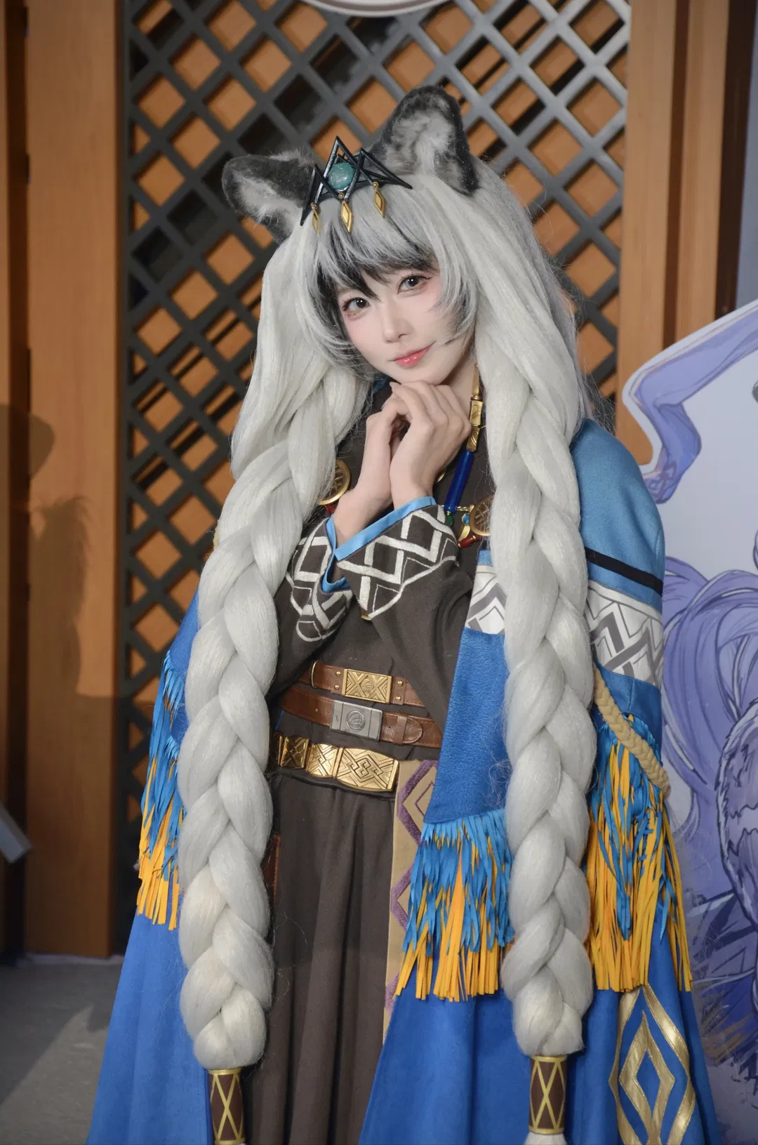【圣聆初雪cos】鹰角fes最后一天的初雪体验 - 第 4 张