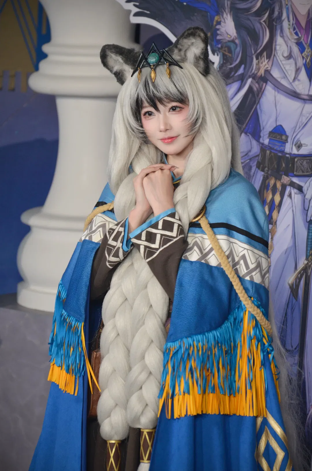 【圣聆初雪cos】鹰角fes最后一天的初雪体验 - 第 5 张