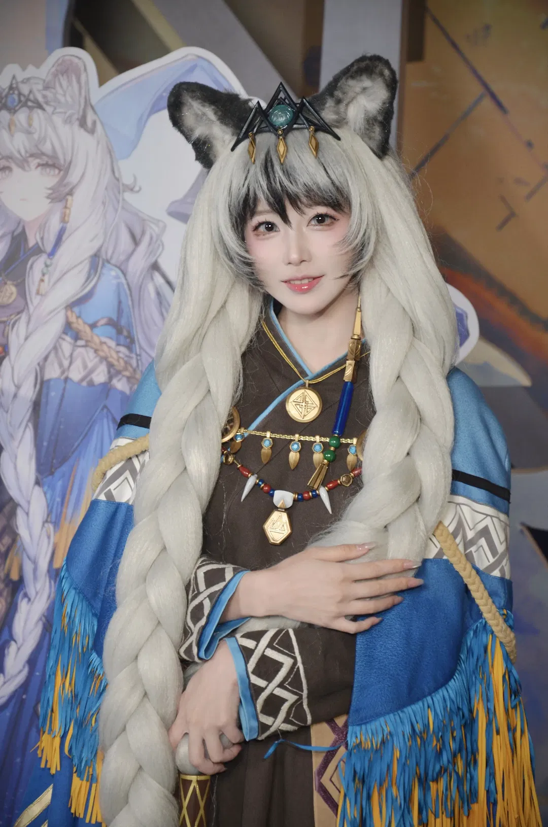 【圣聆初雪cos】鹰角fes最后一天的初雪体验 - 第 6 张