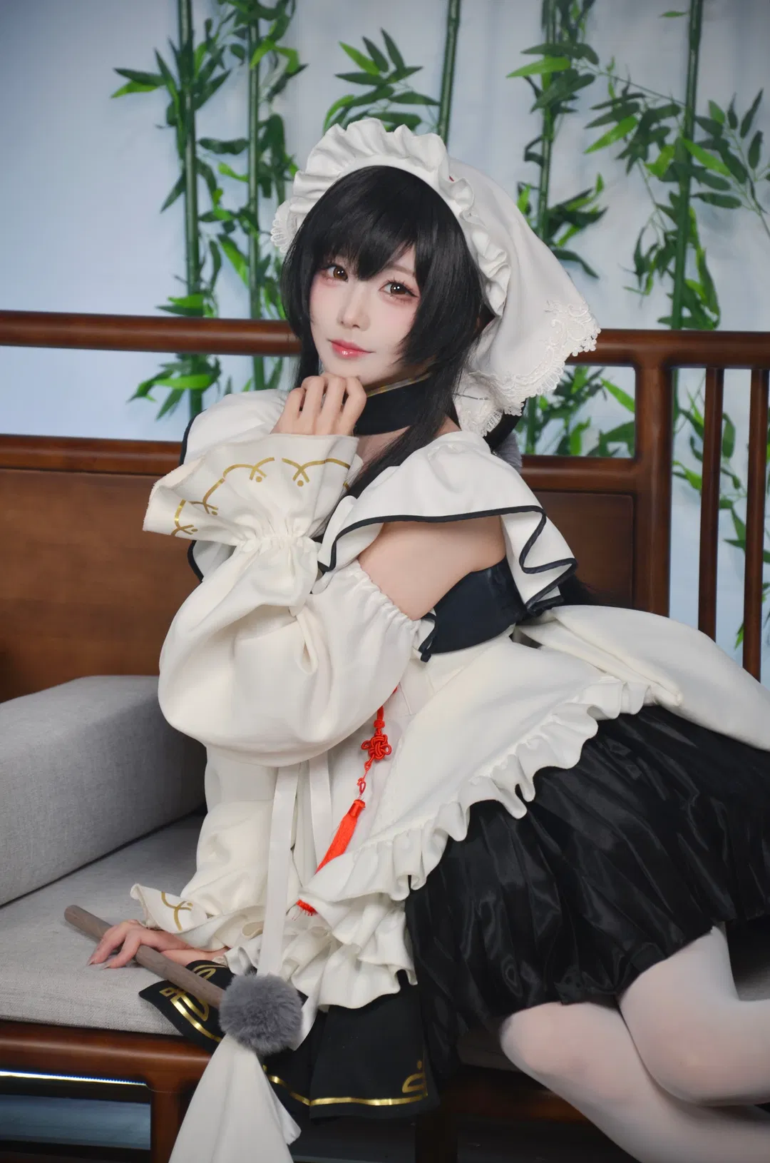 【长风cos】碧蓝航线清凉节后的竹林棚拍记录 - 第 1 张