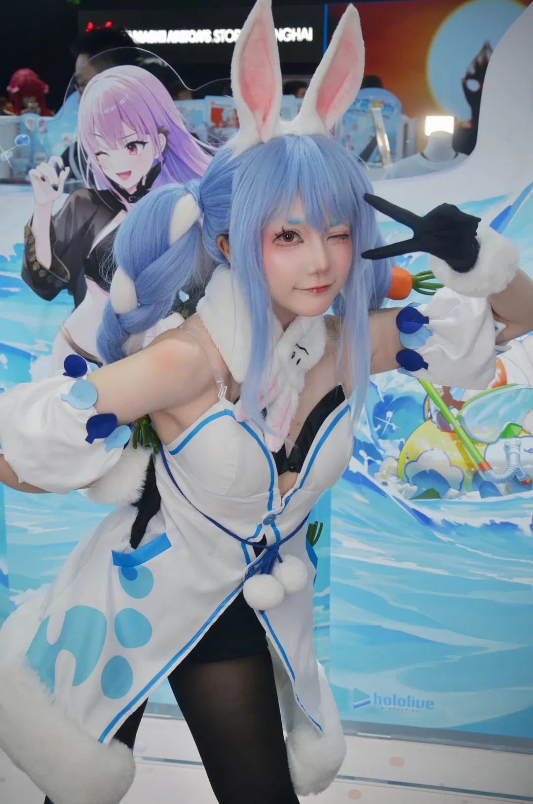 【兎田ぺこらコスプレ】ホロライブポップアップストアの愛らしいうさぎちゃん - 5 枚目