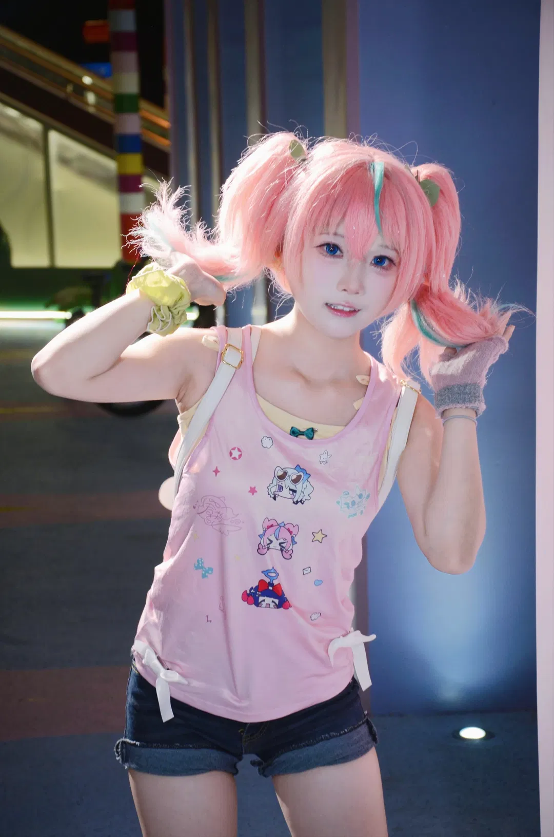 【爱芮cos】梦核公园的可爱小背心 - 第 1 张