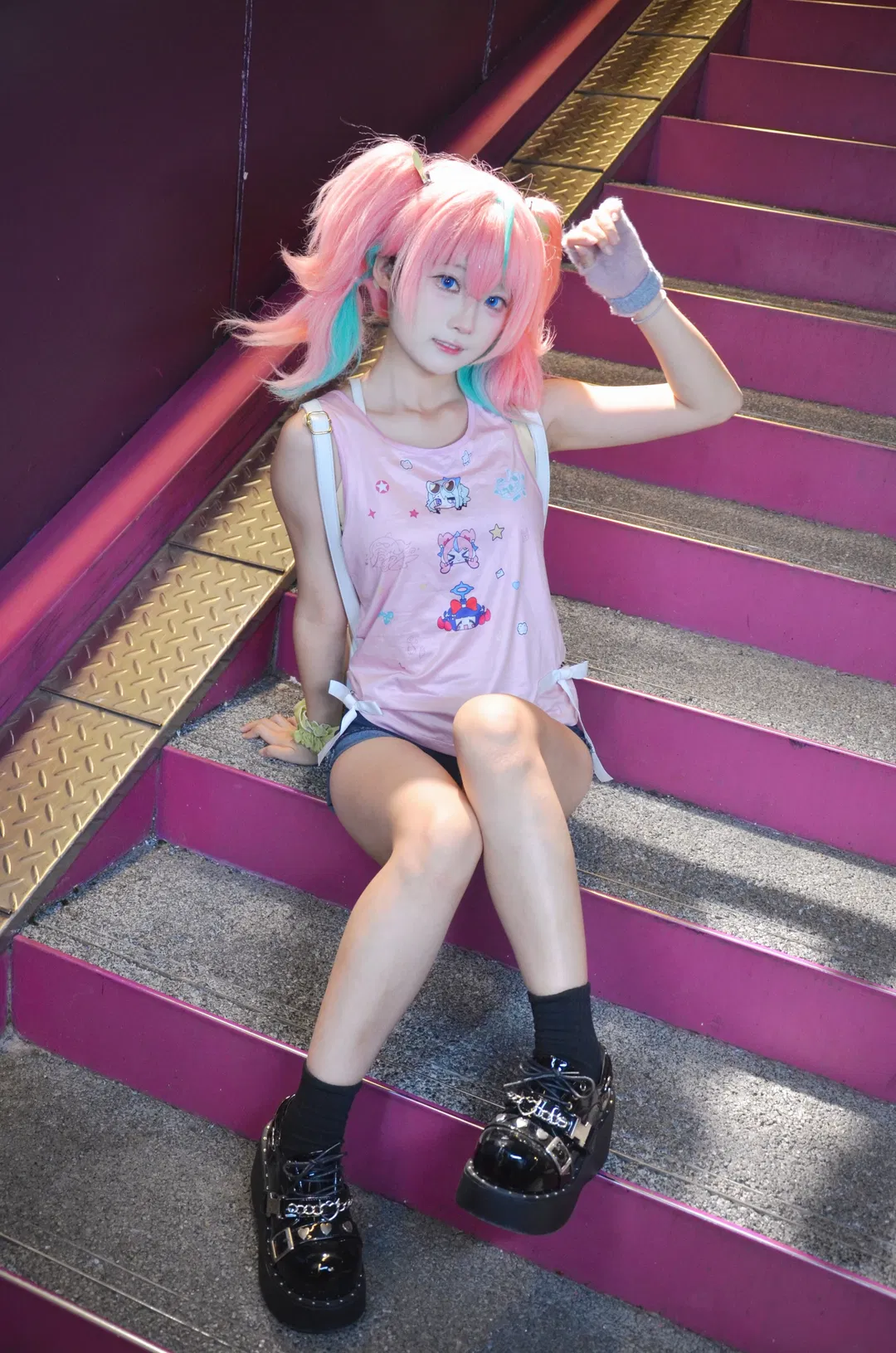 【爱芮cos】梦核公园的可爱小背心 - 第 9 张