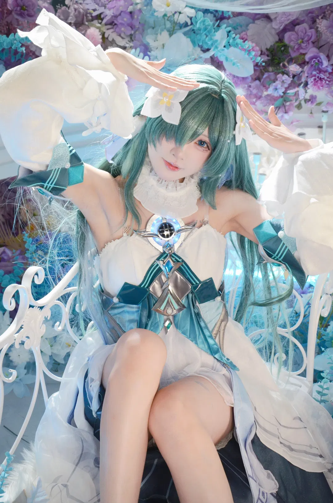 【沃雅妮莎cos】原神至冬的可愛瞪眼魚 - 第 1 張