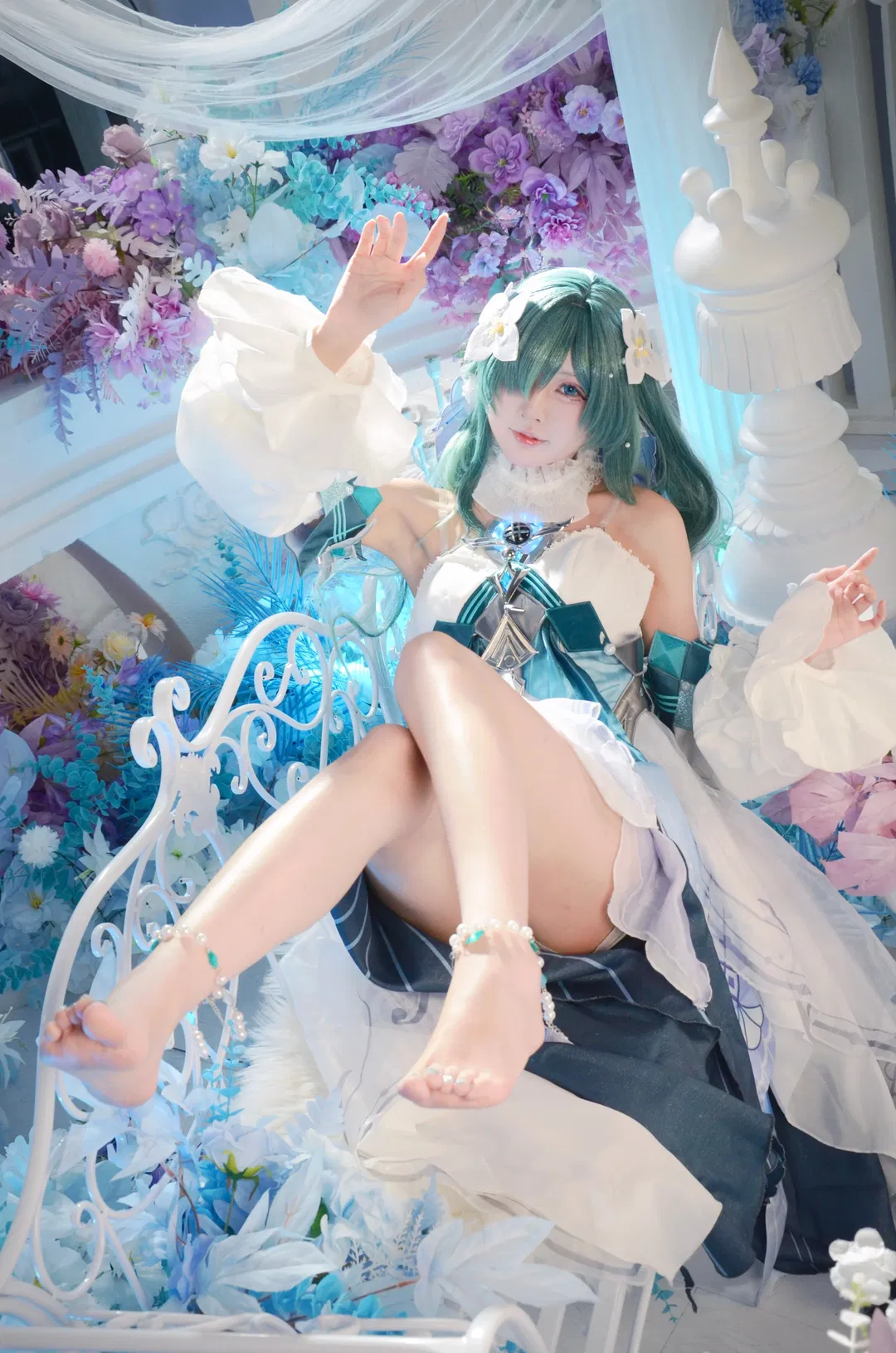 【沃雅妮莎cos】原神至冬的可愛瞪眼魚
