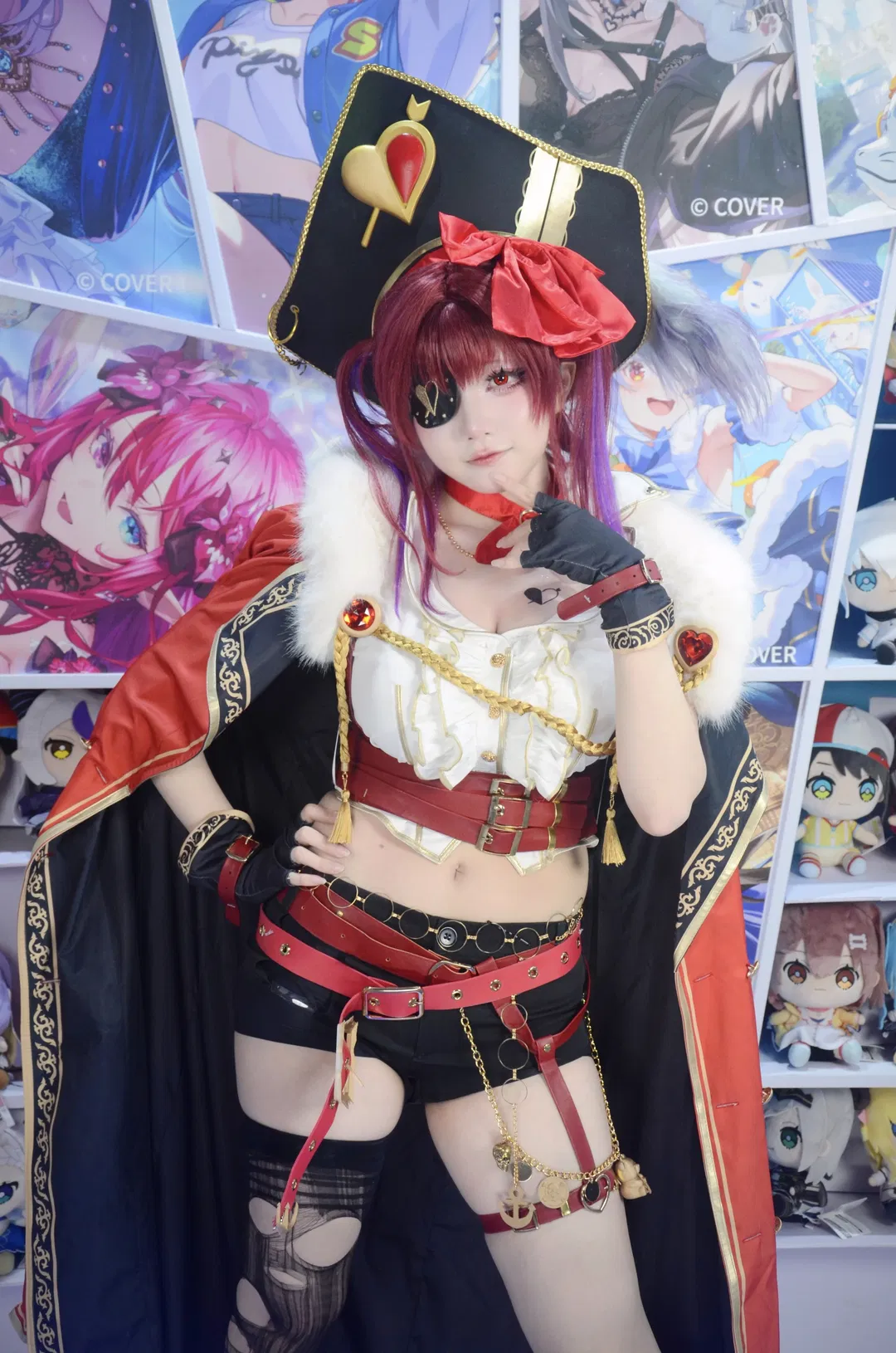 【宝钟玛琳cos】REDLAND2026 hololive展台的船长日常 - 第 1 张