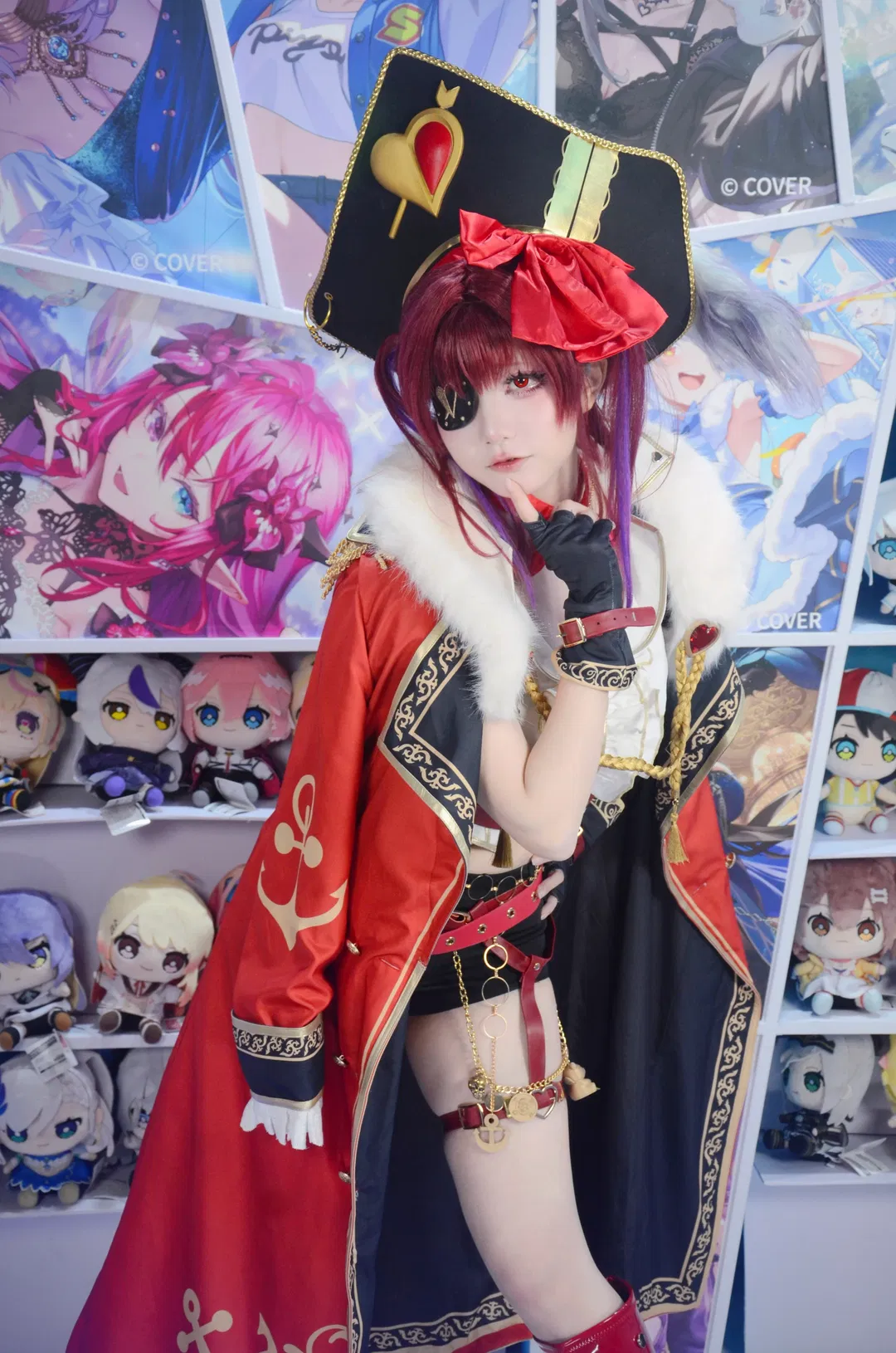 【宝钟玛琳cos】REDLAND2026 hololive展台的船长日常 - 第 4 张