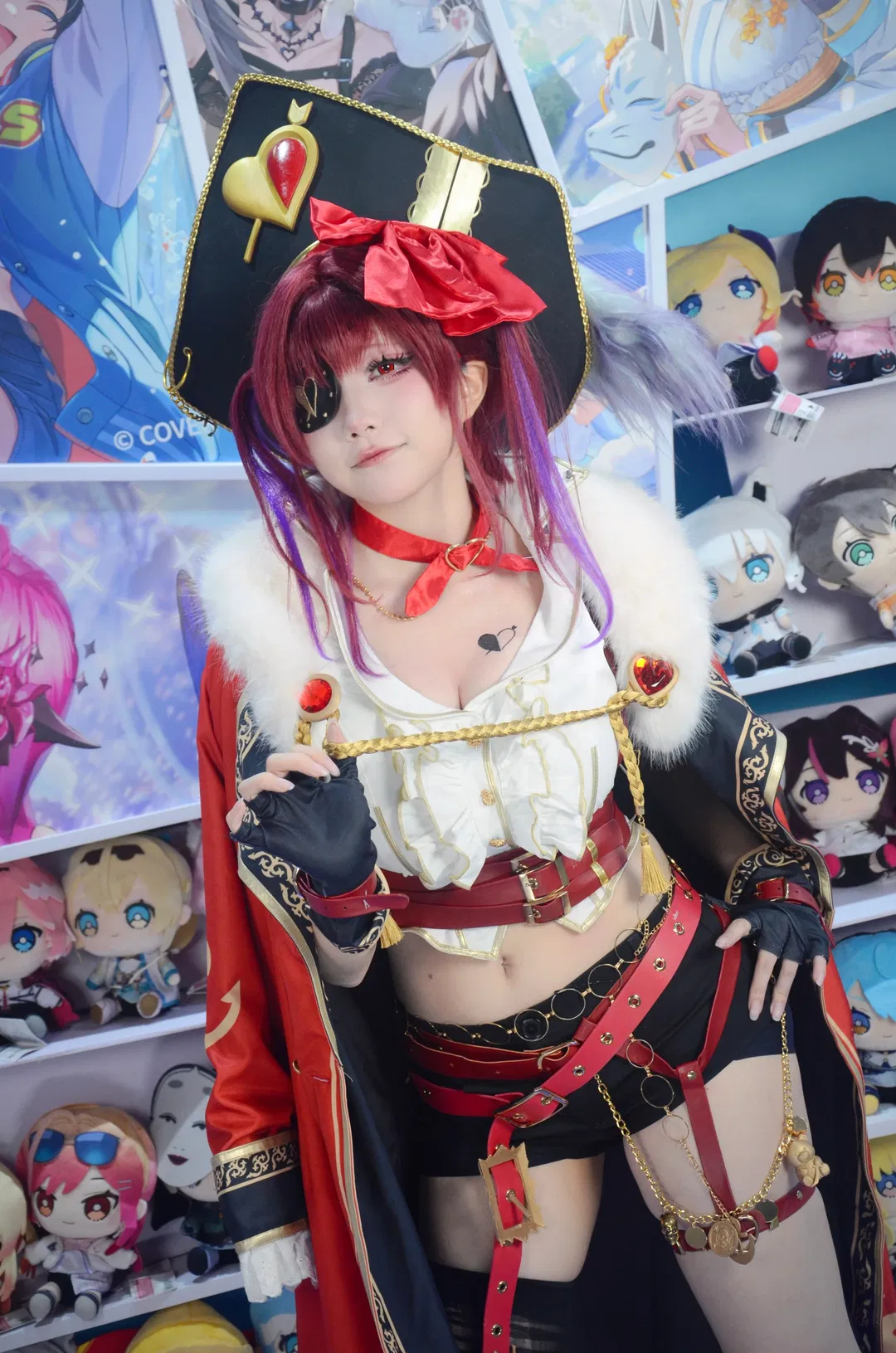 【宝钟玛琳cos】REDLAND2026 hololive展台的船长日常 - 第 5 张