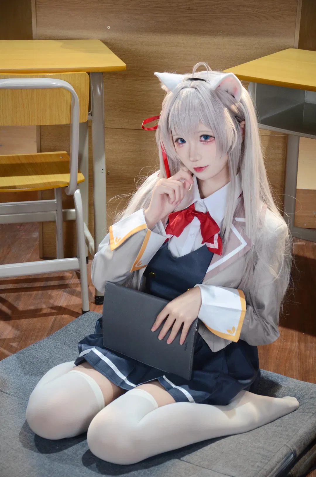 【艾莉cos】不时用俄语遮羞的邻座艾莉同学，米游棚拍记录 - 第 3 张