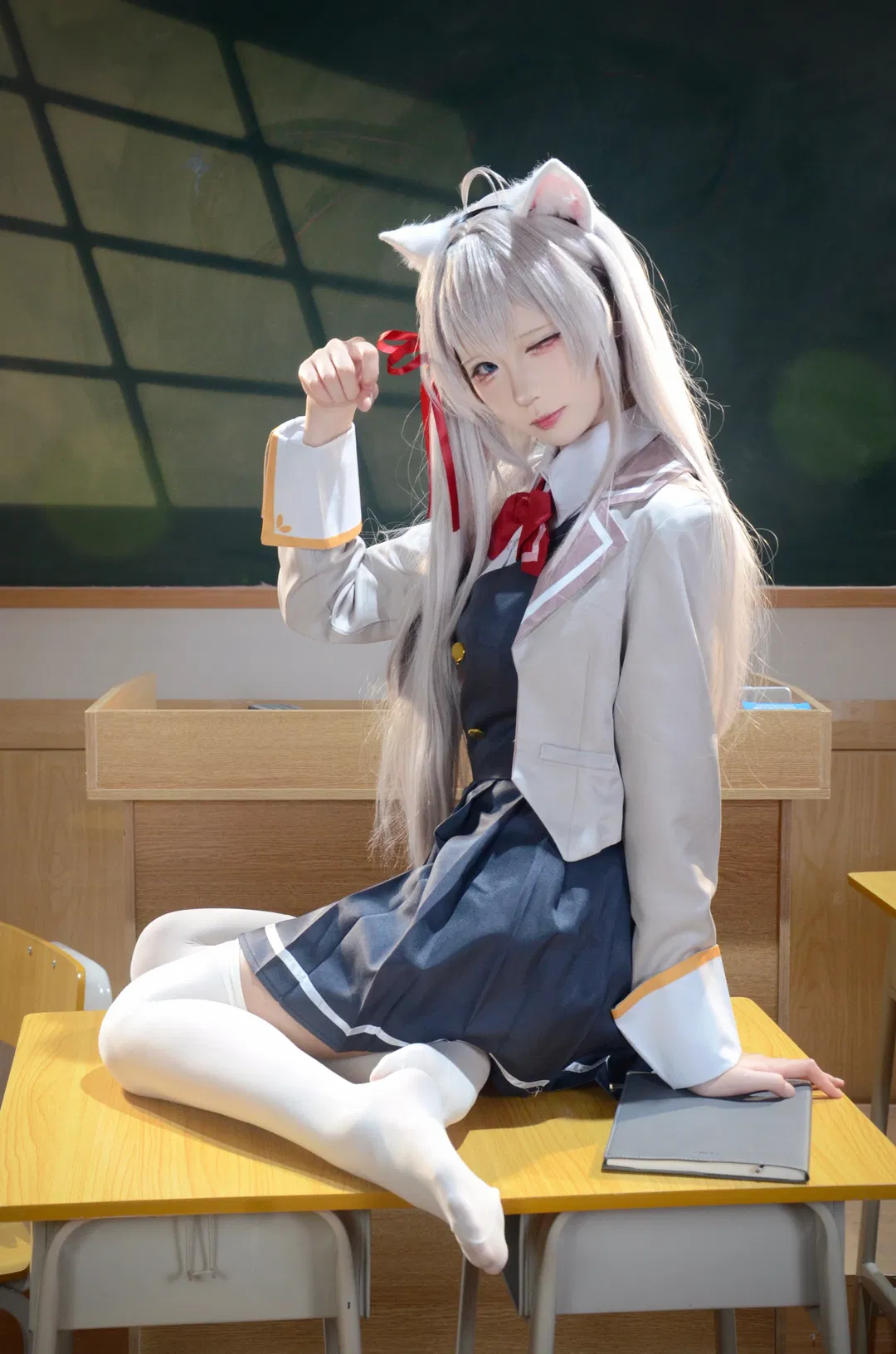 【艾莉同学cos】不时用俄语遮羞的邻座艾莉同学 - 第 2 张