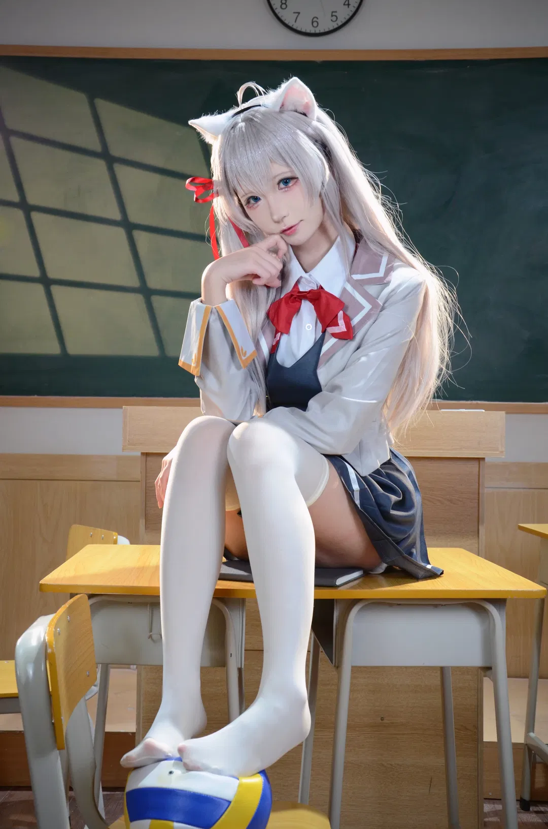 【艾莉同学cos】不时用俄语遮羞的邻座艾莉同学 - 第 3 张
