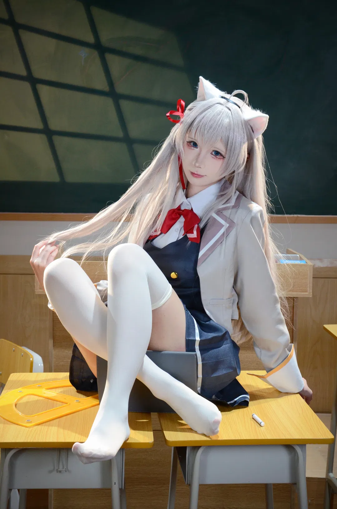 【艾莉同学cos】不时用俄语遮羞的邻座艾莉同学 - 第 5 张