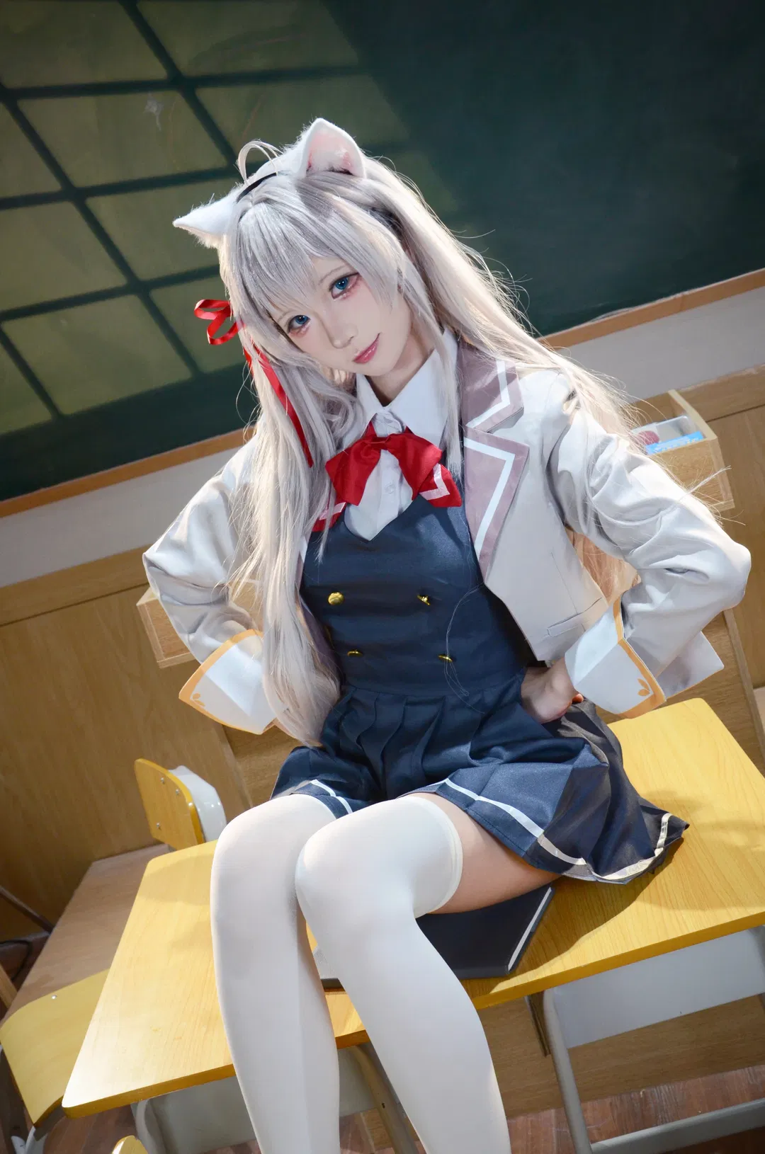 【艾莉同学cos】不时用俄语遮羞的邻座艾莉同学 - 第 6 张