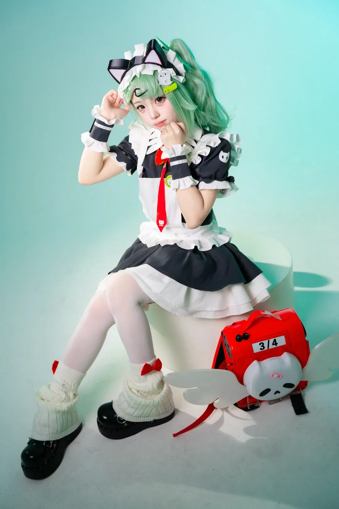 【千夏cos】绝区零里的抹茶小蛋糕 - 第 3 张