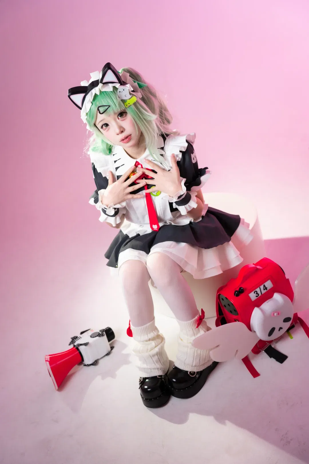 【千夏cos】绝区零里的抹茶小蛋糕 - 第 6 张