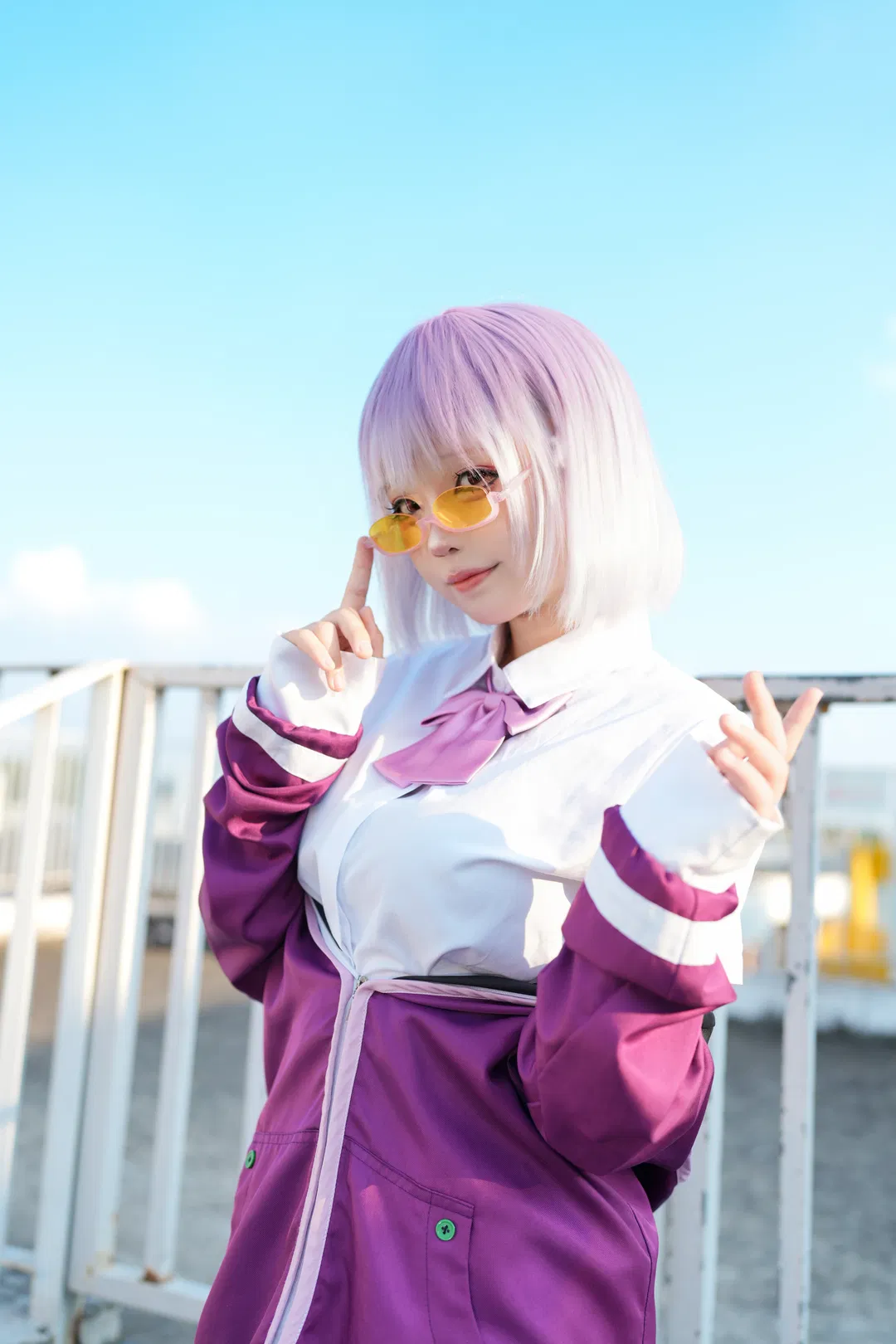 【新条茜cos】SSSS古利特天台上的怪兽使魔与果汁 - 第 2 张