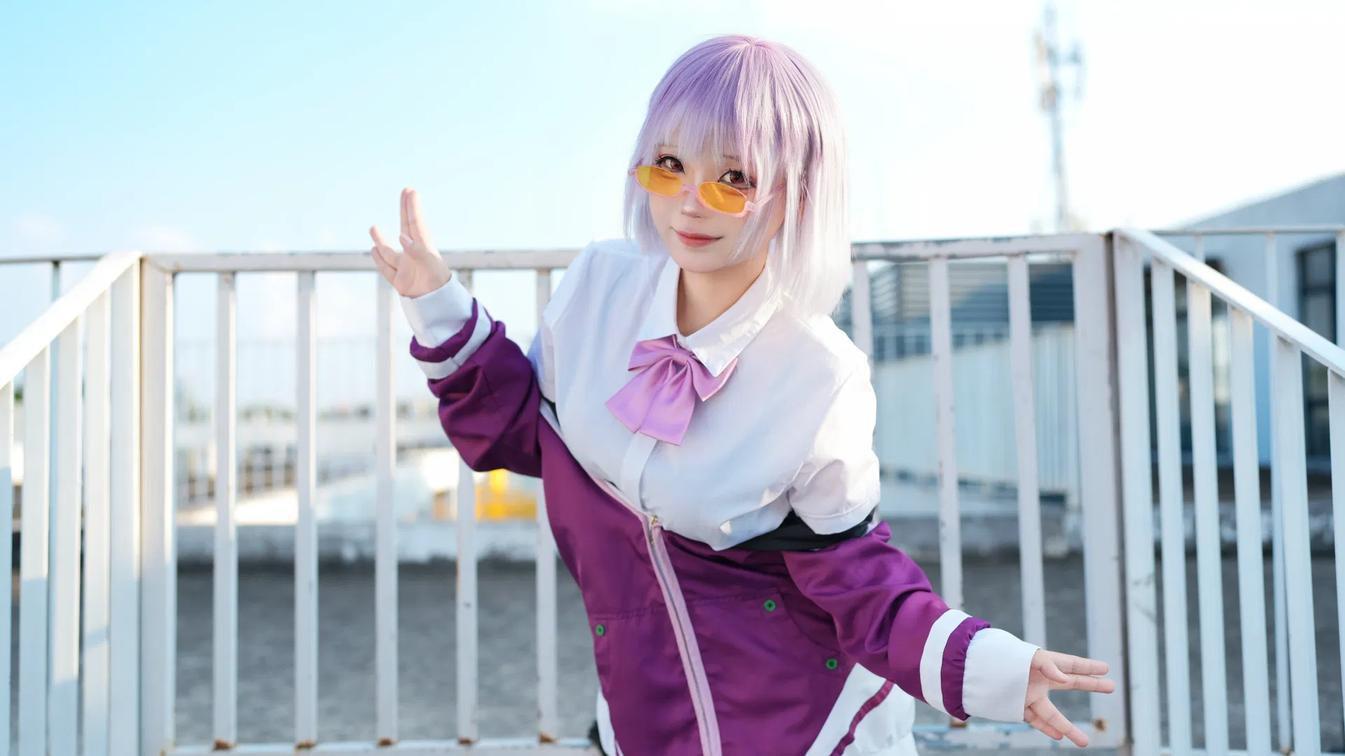 【新条茜cos】SSSS古利特天台上的怪兽使魔与果汁 - 第 5 张