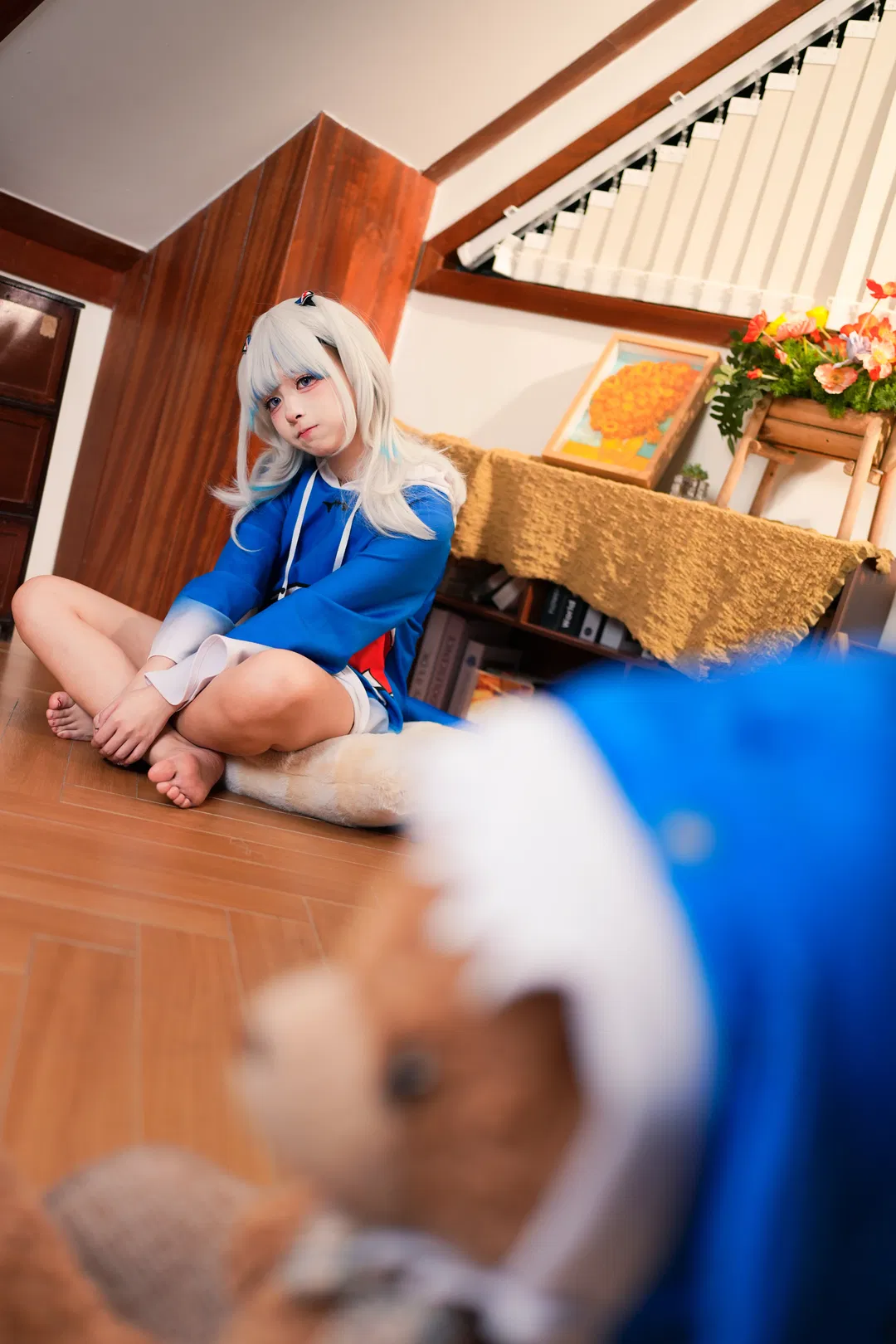 【gura cos】藍色鯊魚衛衣的日常出片記錄 - 第 3 張