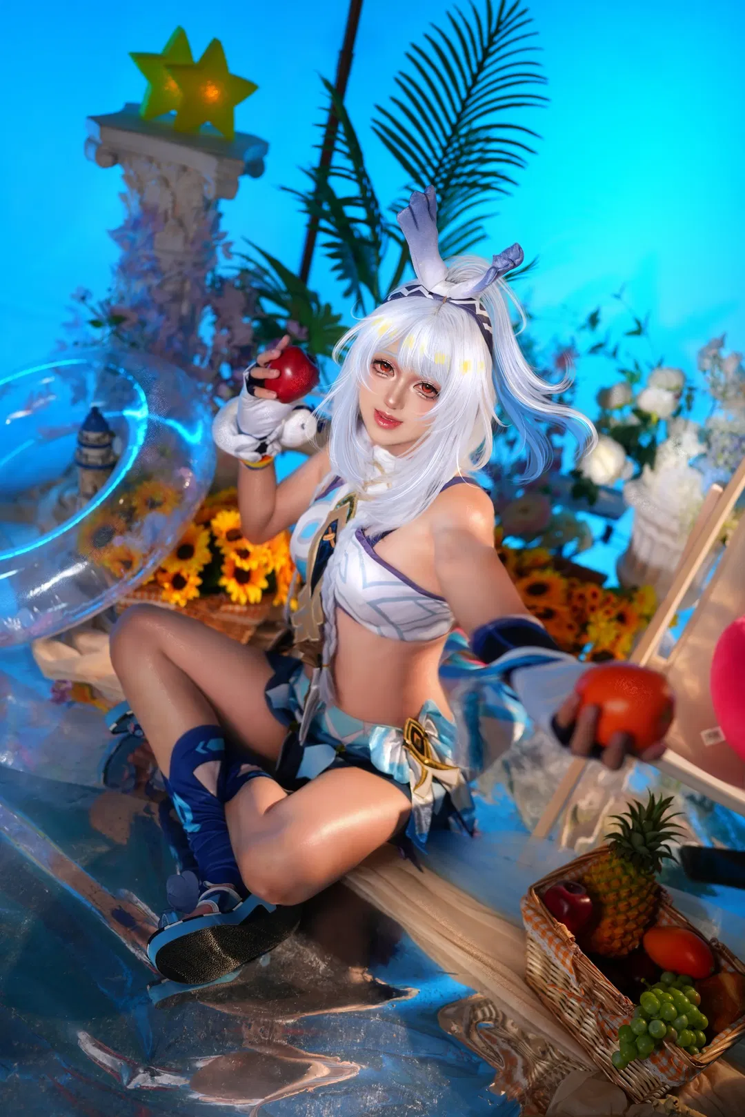 【玛拉妮cos】来一场说走就走的夏日海滨之旅 - 第 1 张