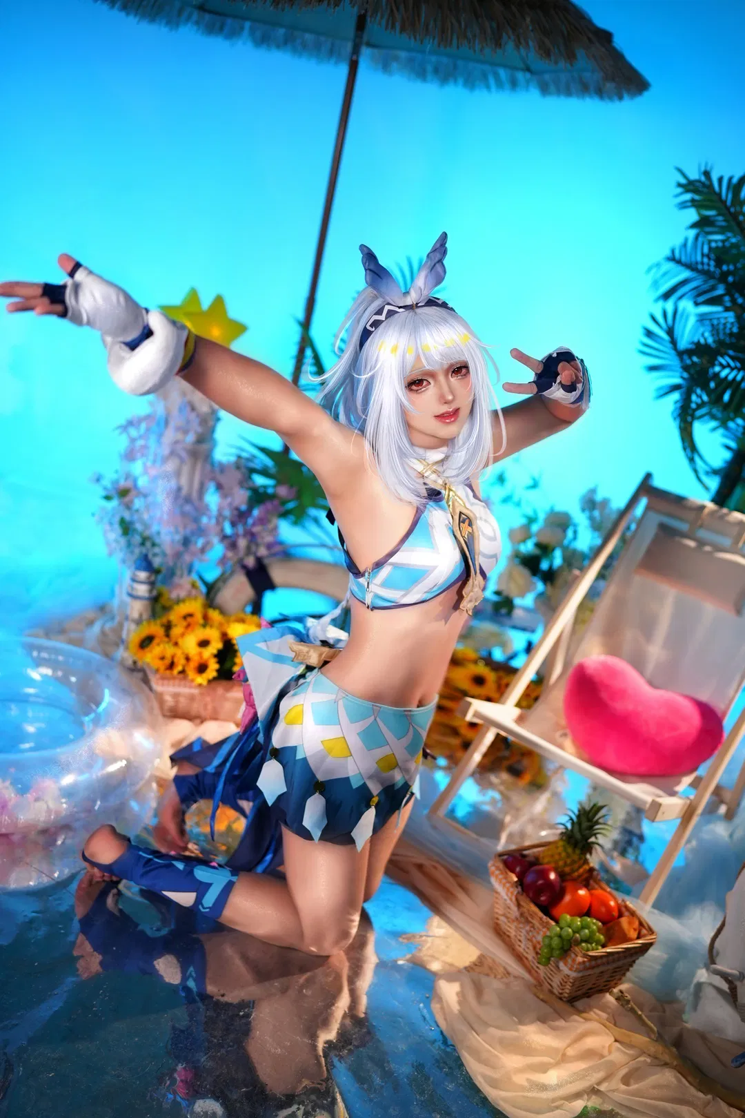 【玛拉妮cos】来一场说走就走的夏日海滨之旅 - 第 3 张