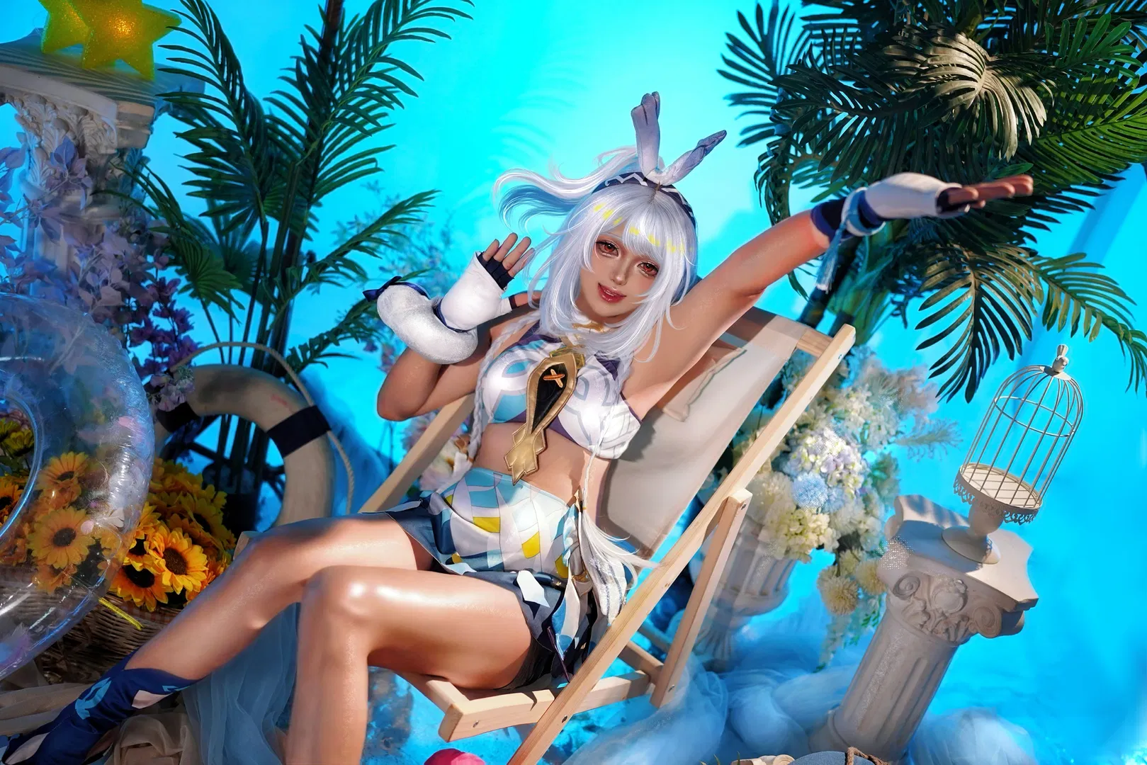 【玛拉妮cos】来一场说走就走的夏日海滨之旅 - 第 5 张