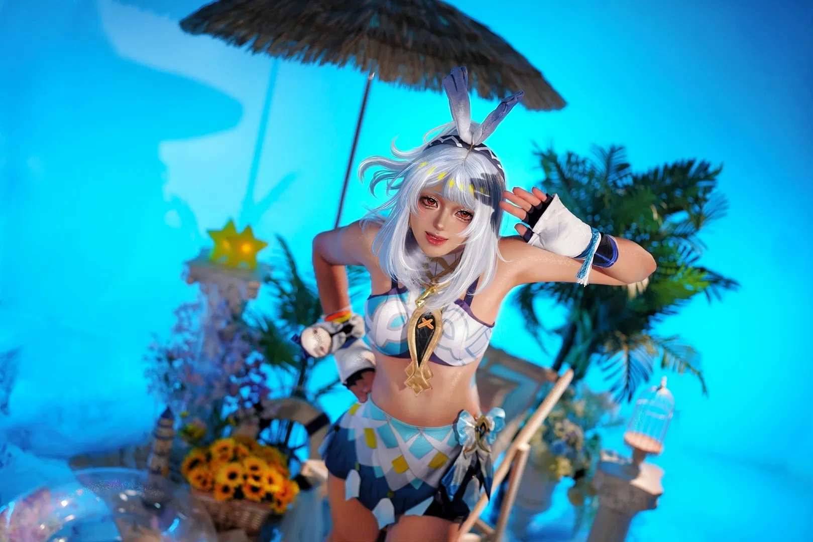 【玛拉妮cos】来一场说走就走的夏日海滨之旅 - 第 9 张