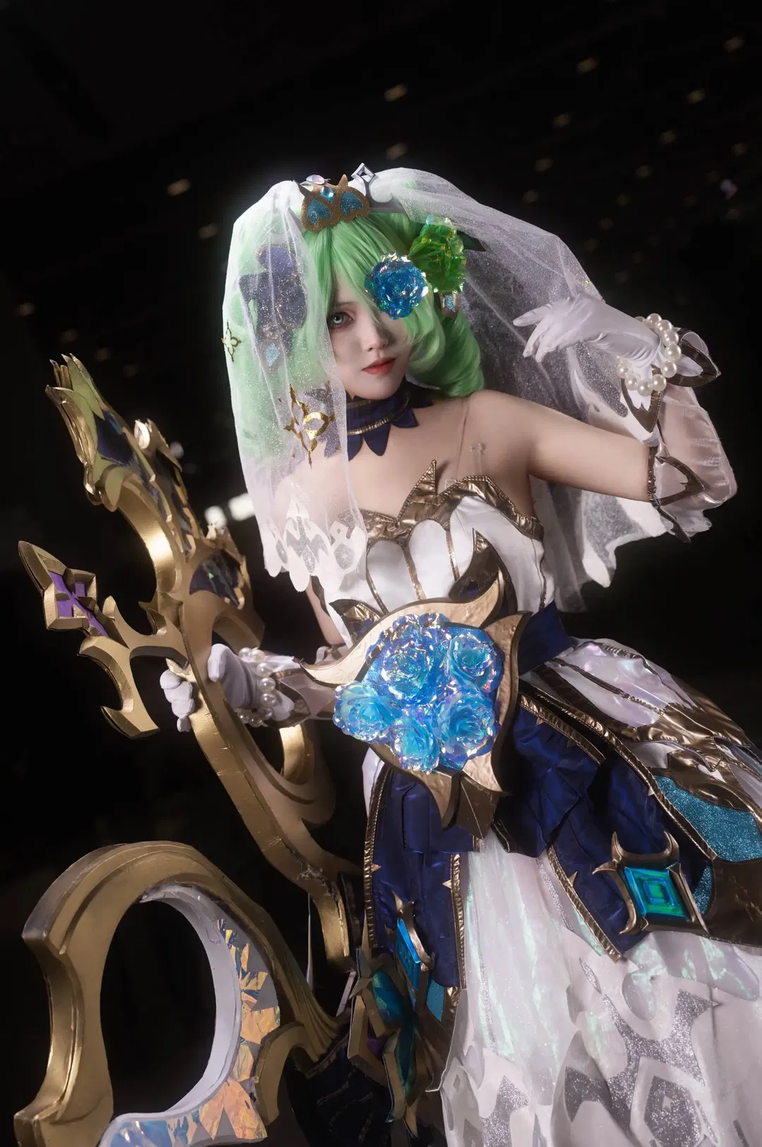 【格温cos】英雄联盟的华丽玫瑰与剪刀 - 第 1 张