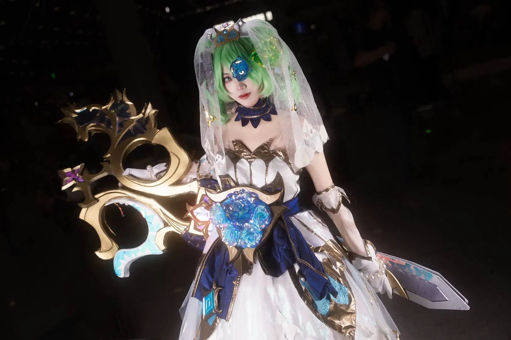 【格温cos】英雄联盟的华丽玫瑰与剪刀 - 第 6 张