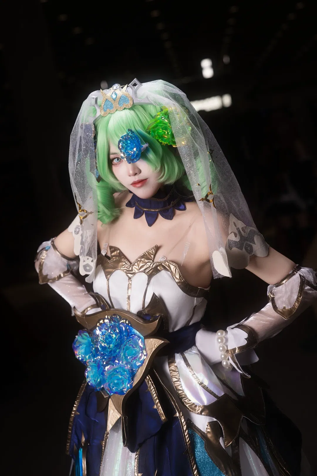 【格温cos】英雄联盟的华丽玫瑰与剪刀 - 第 7 张