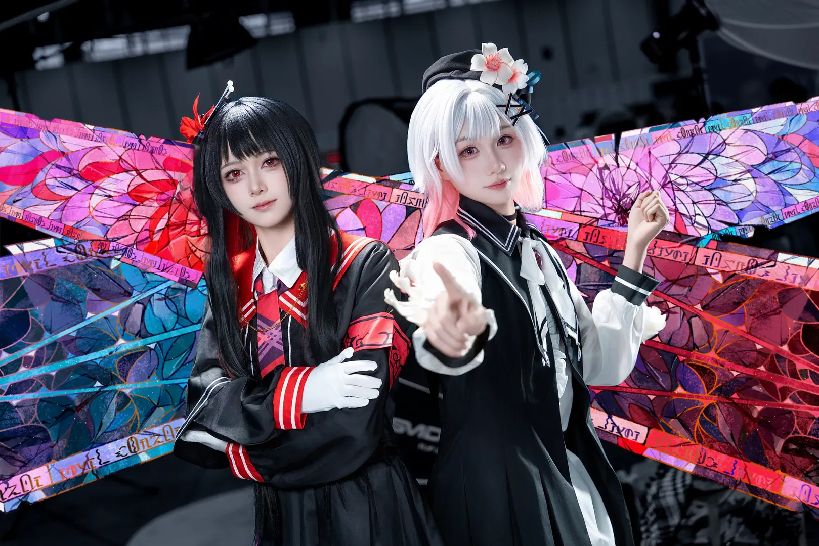 【艾瑪cos】明日方舟魔法少女的魔女審判雙人並肩 - 第 1 張