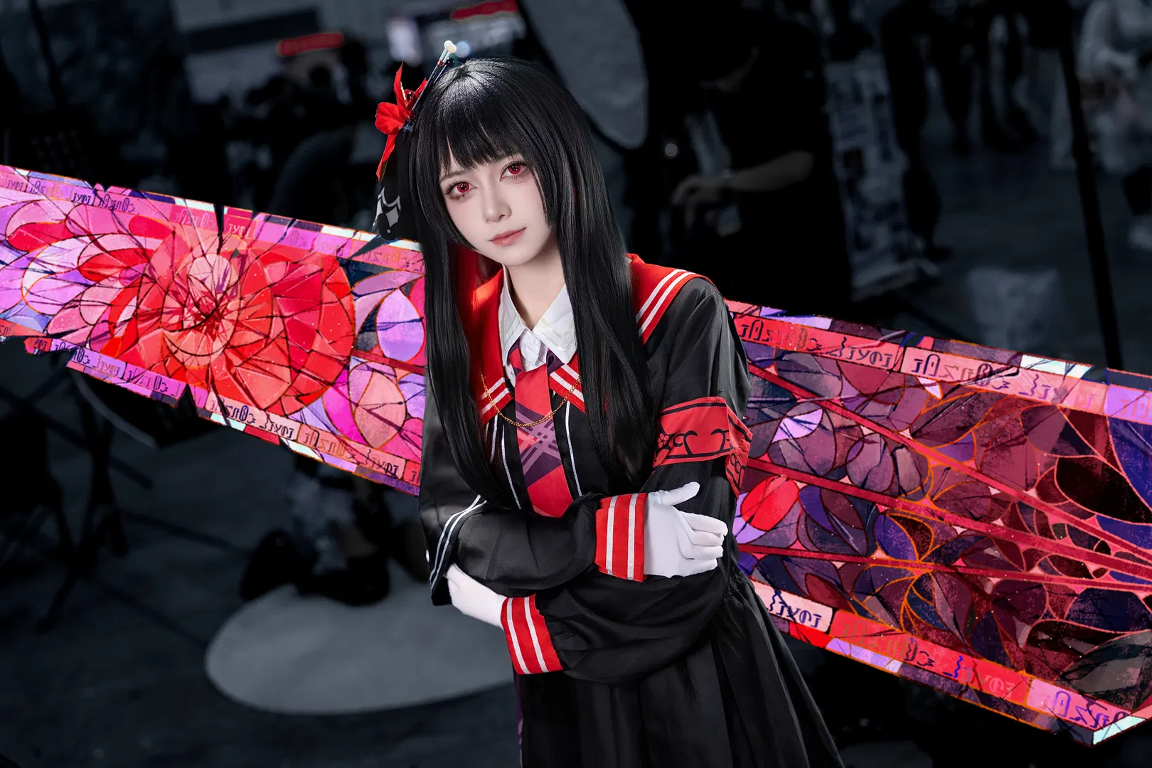 【艾瑪cos】明日方舟魔法少女的魔女審判雙人並肩 - 第 3 張