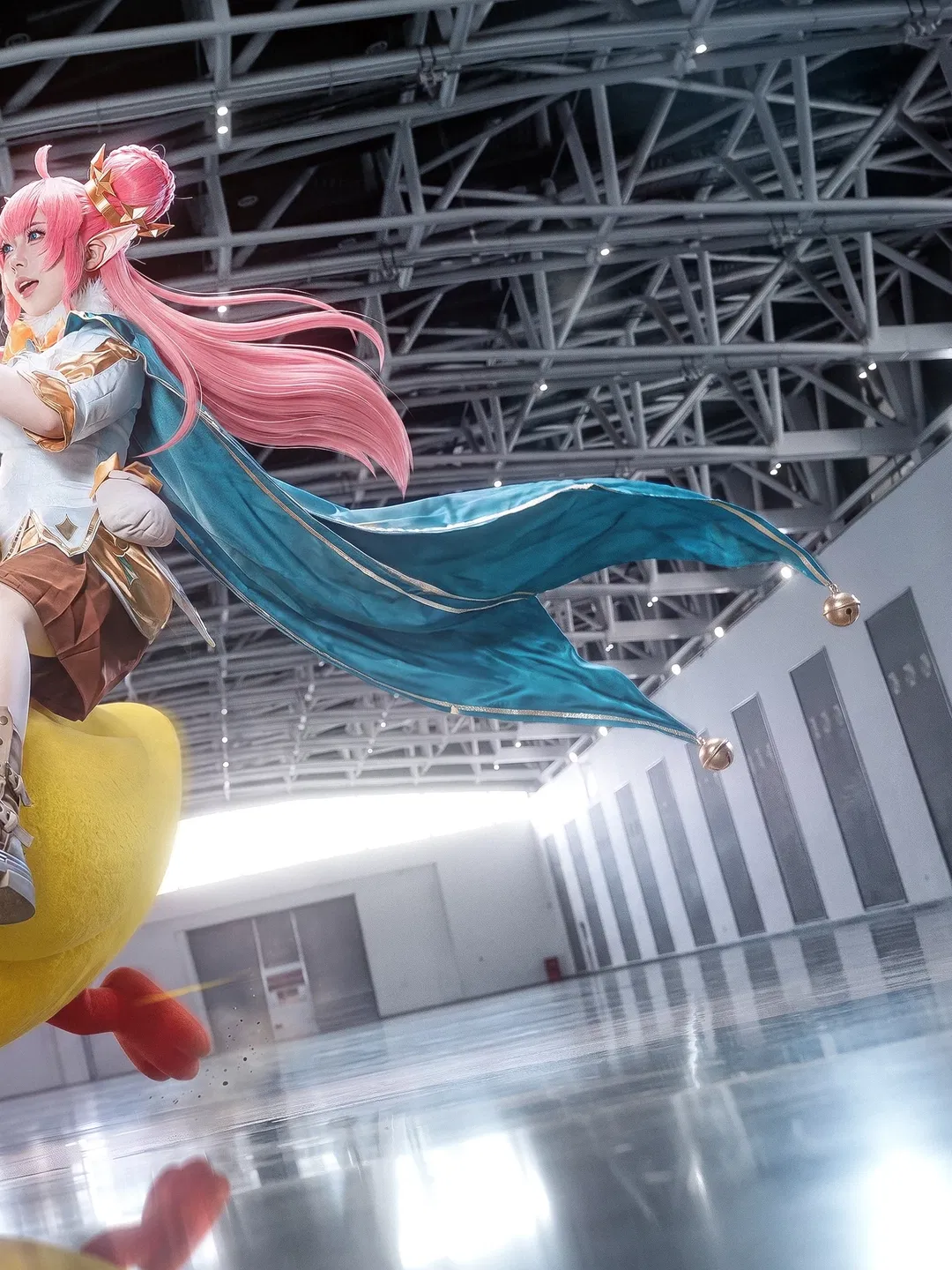【可麗希亞cos】洛克王國手遊S3新賽季，騎著鴨吉吉逛西安夢鄉漫展 - 第 2 張