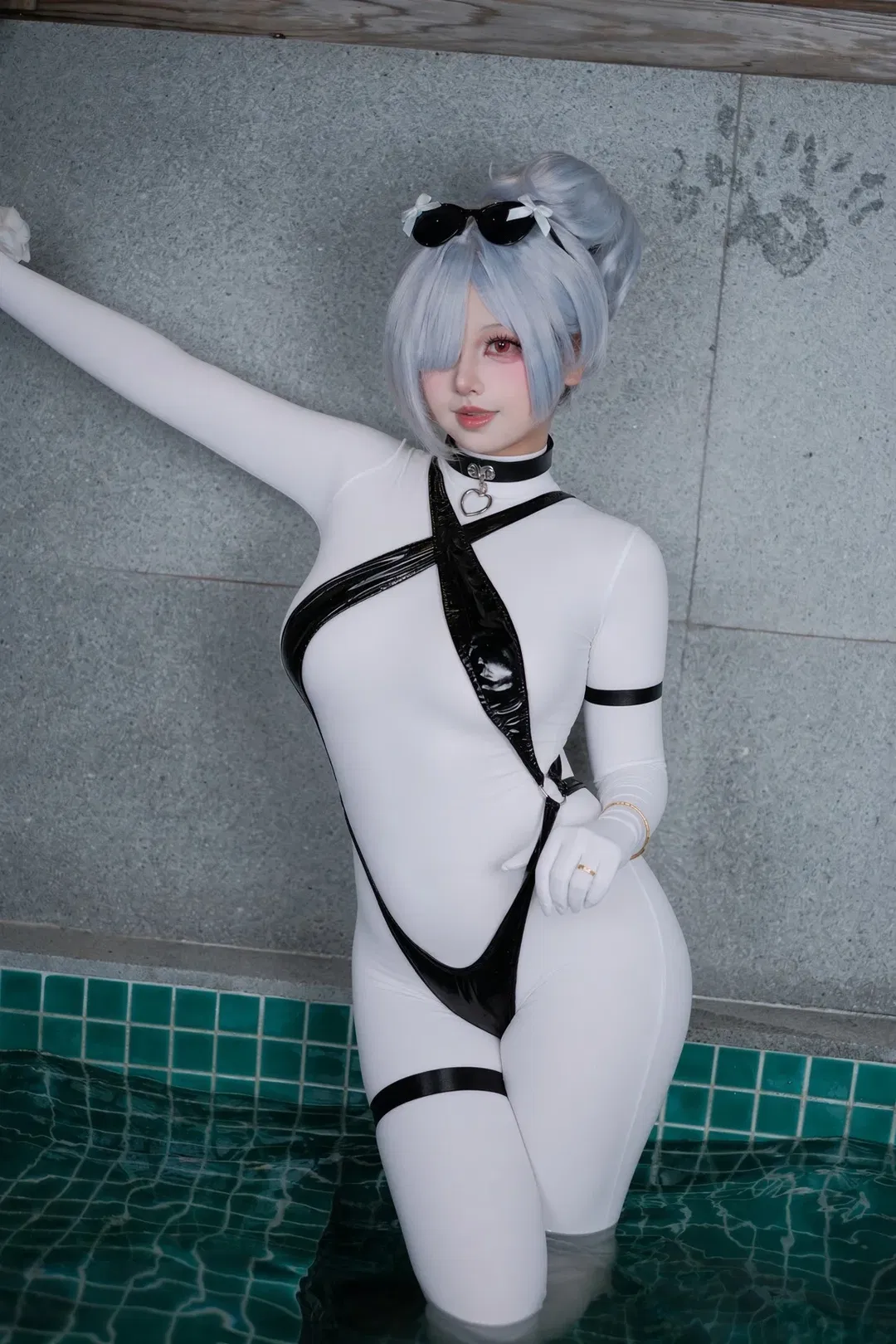 【灰姑娘cos】勝利女神nikke泳裝拍攝記錄 - 第 2 張