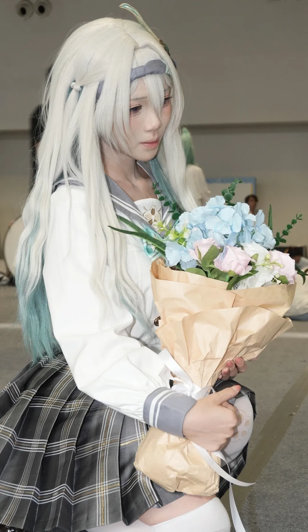 【流萤cos】崩坏星穹铁道 花束与水手服的漫展返图 - 第 1 张