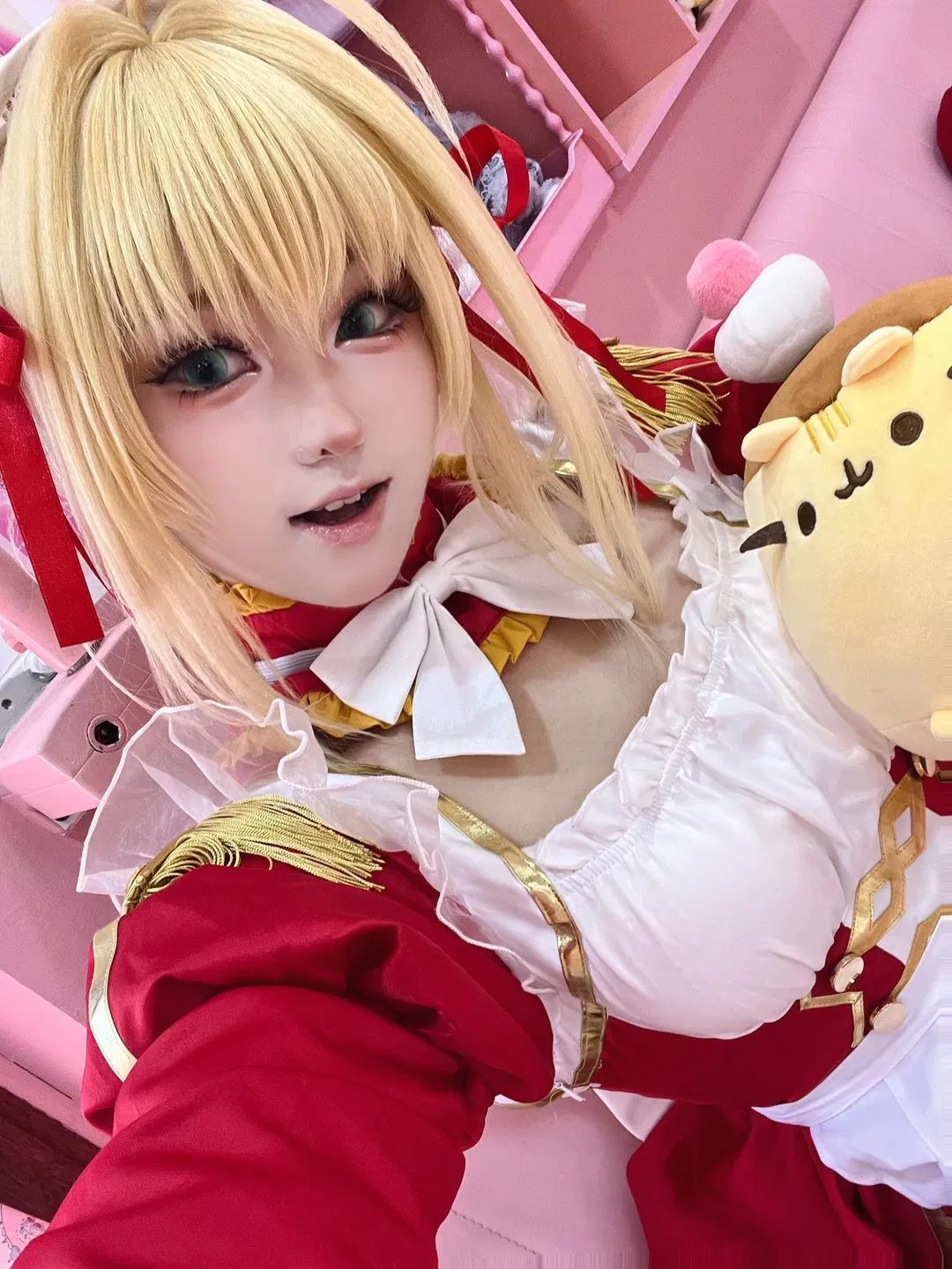 【尼禄cos】FGO红丝绒军装洋装的华丽日常 - 第 1 张