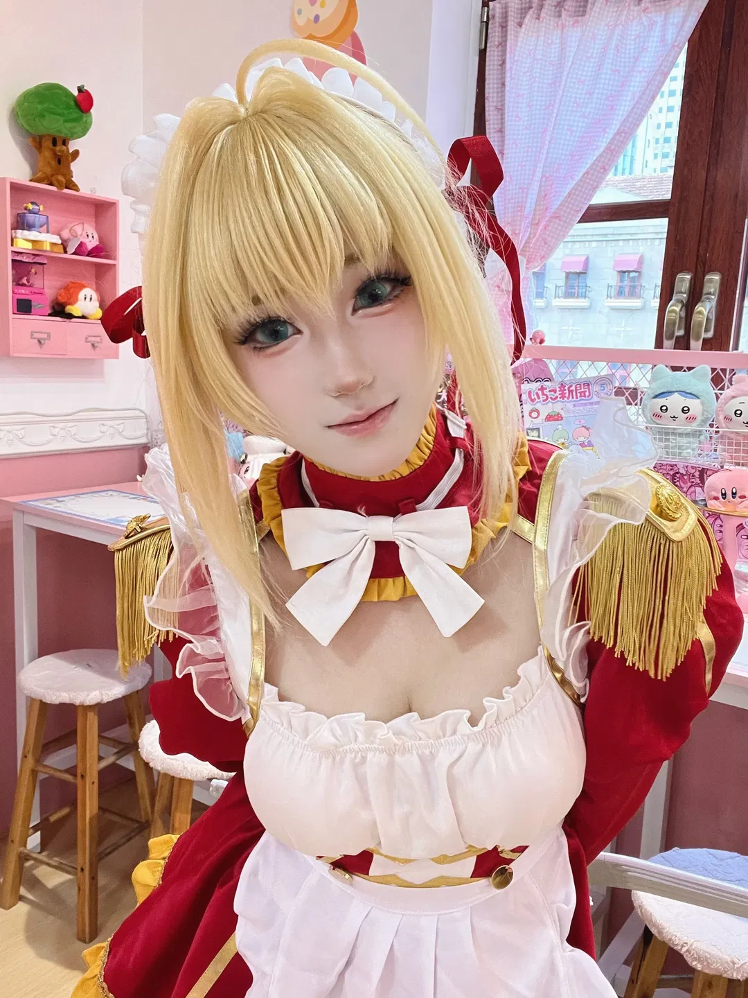 【尼禄cos】FGO红丝绒军装洋装的华丽日常 - 第 4 张