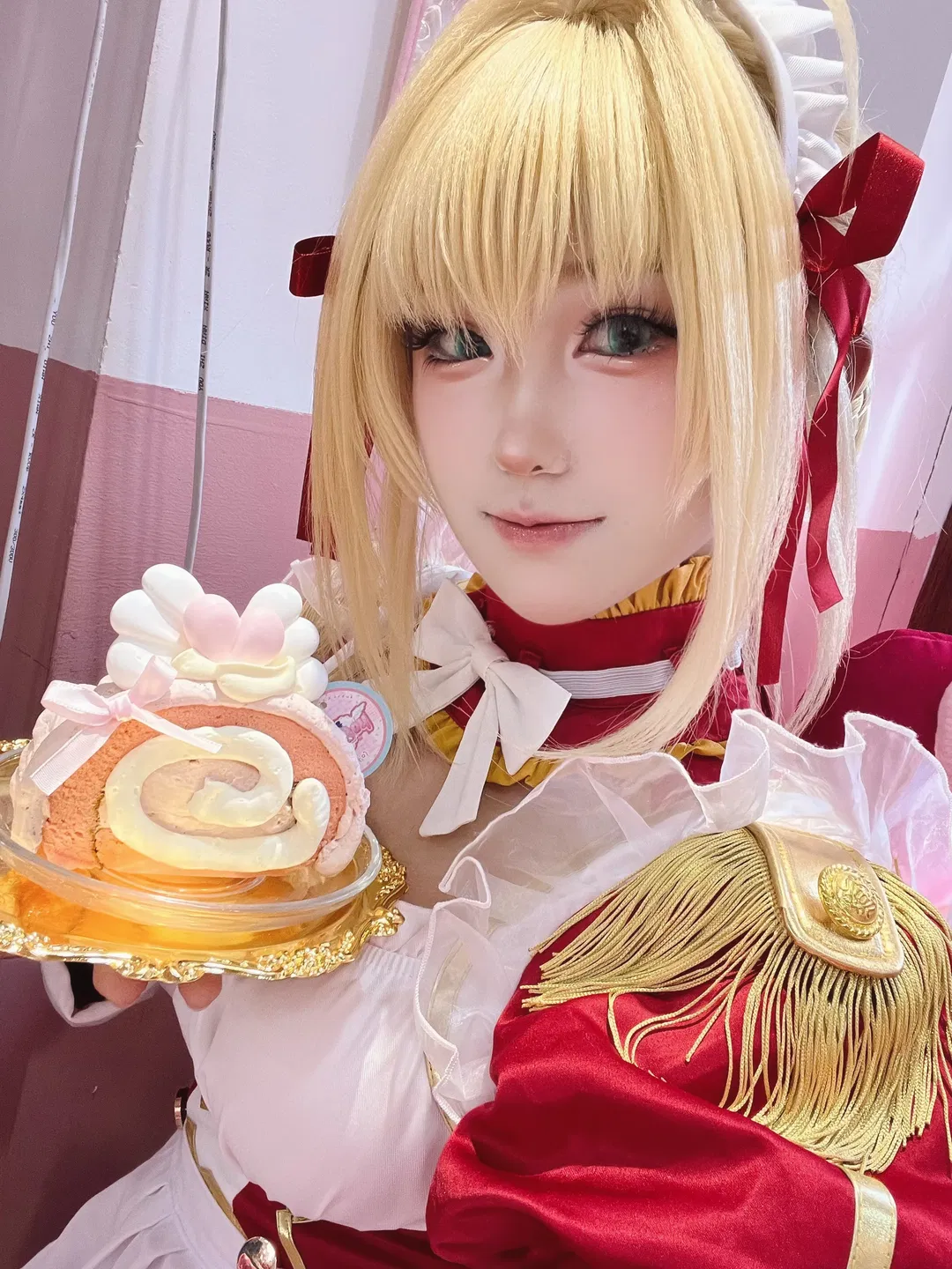 【尼禄cos】FGO红丝绒军装洋装的华丽日常 - 第 6 张