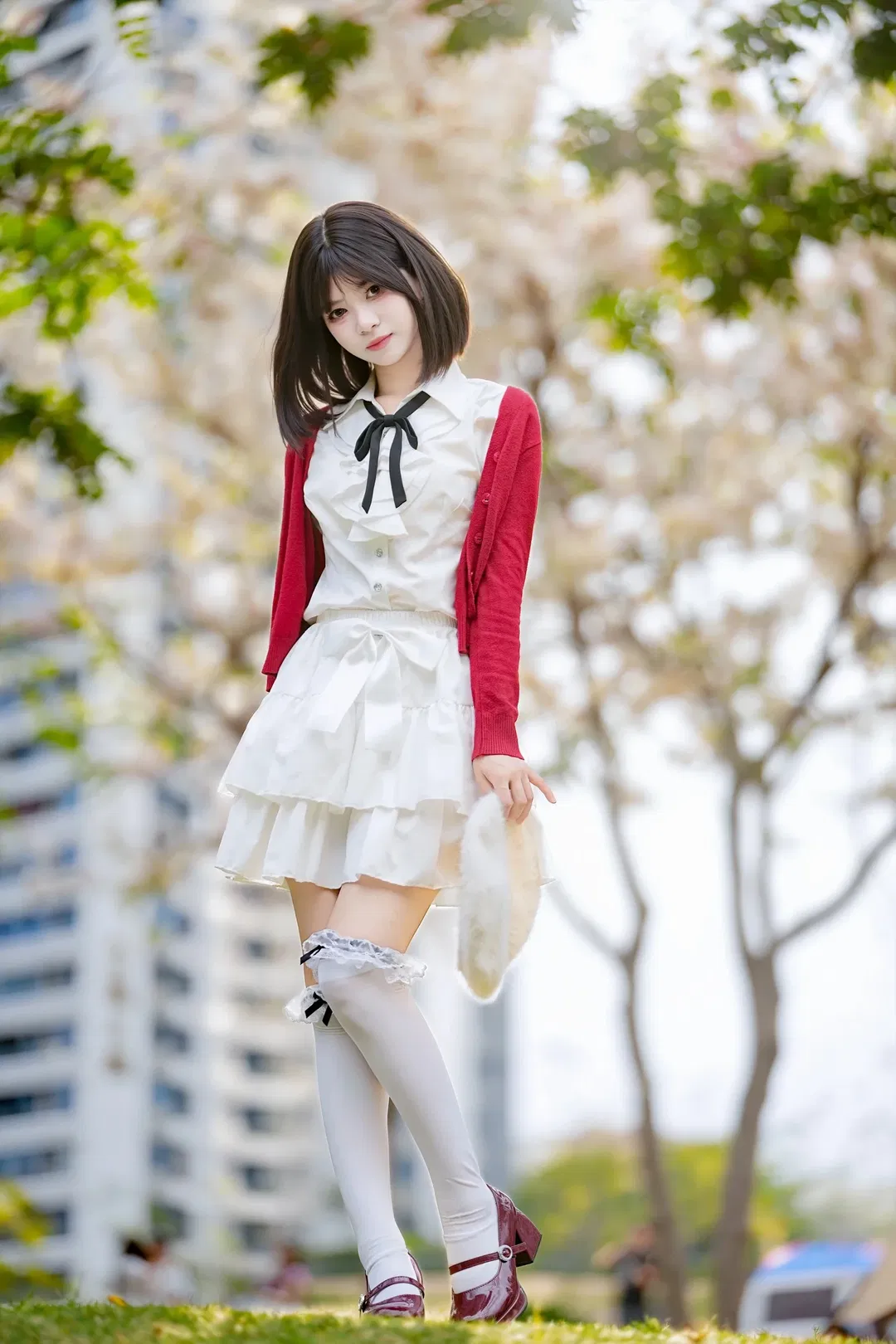 【加藤惠cos】路人女主的养成方法，春日花海里的圣人惠 - 第 3 张