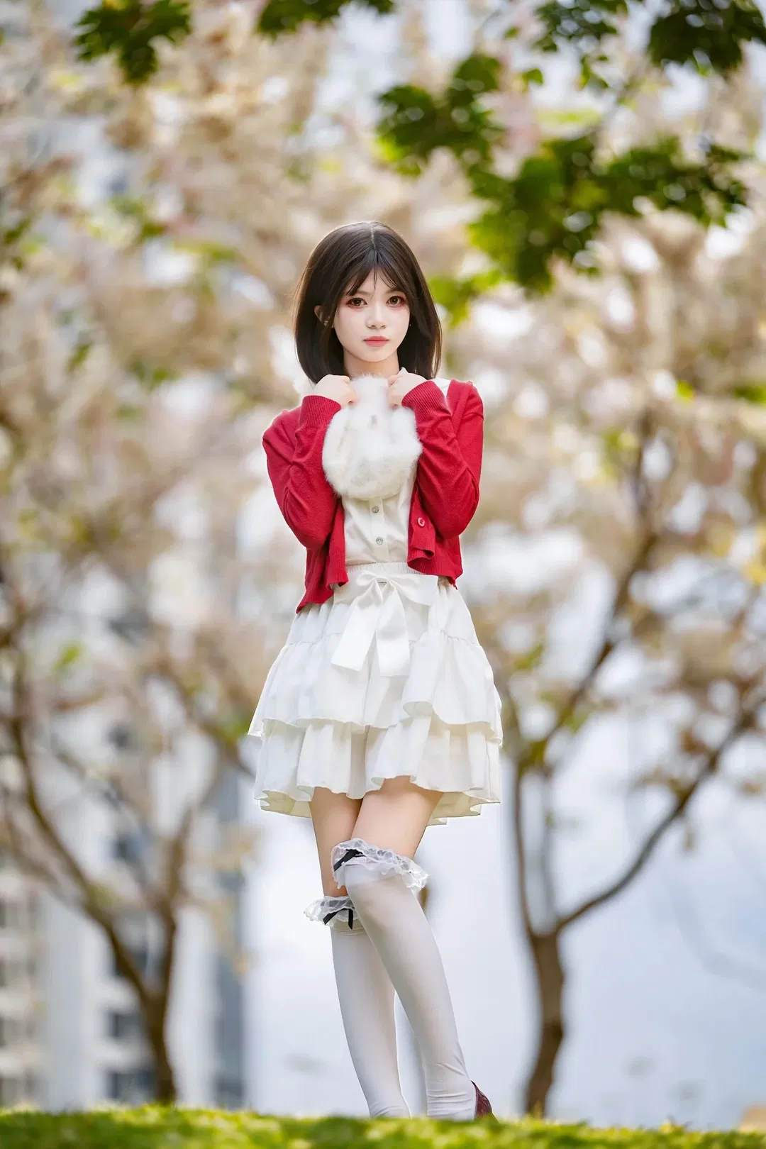 【加藤惠cos】路人女主的养成方法，春日花海里的圣人惠 - 第 6 张