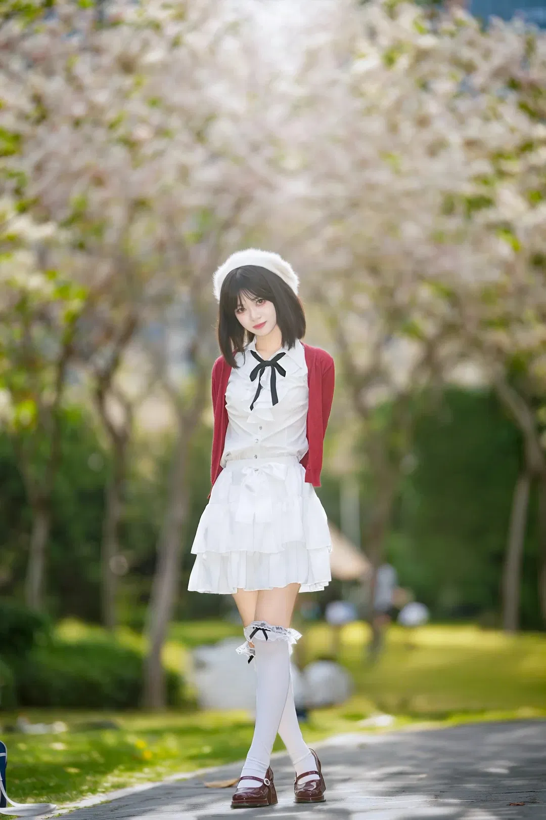 【加藤惠cos】路人女主的养成方法，春日花海里的圣人惠 - 第 8 张