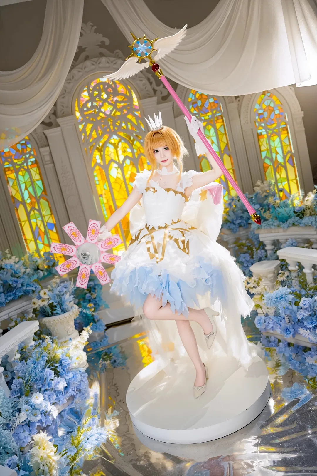 【木之本樱cos】封印解除，重温童年的魔法时刻 - 第 1 张