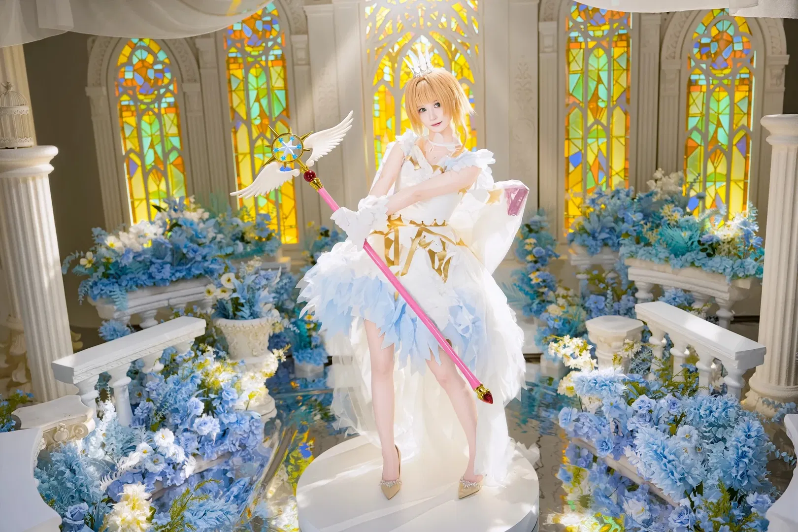 【木之本樱cos】封印解除，重温童年的魔法时刻 - 第 3 张