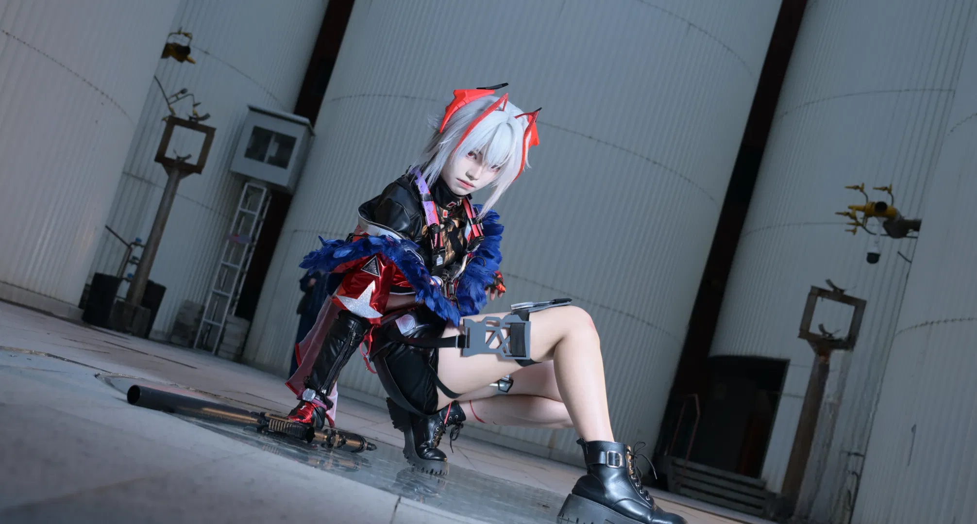 【麦晓雯cos】三角洲行动硬核战术风 - 第 3 张