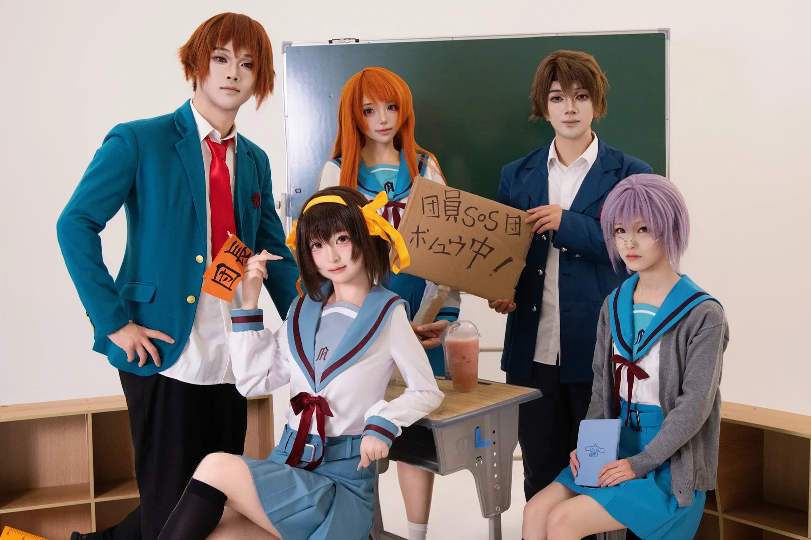 【凉宫春日cos】漫无止境的八月SOS团集结 - 第 3 张