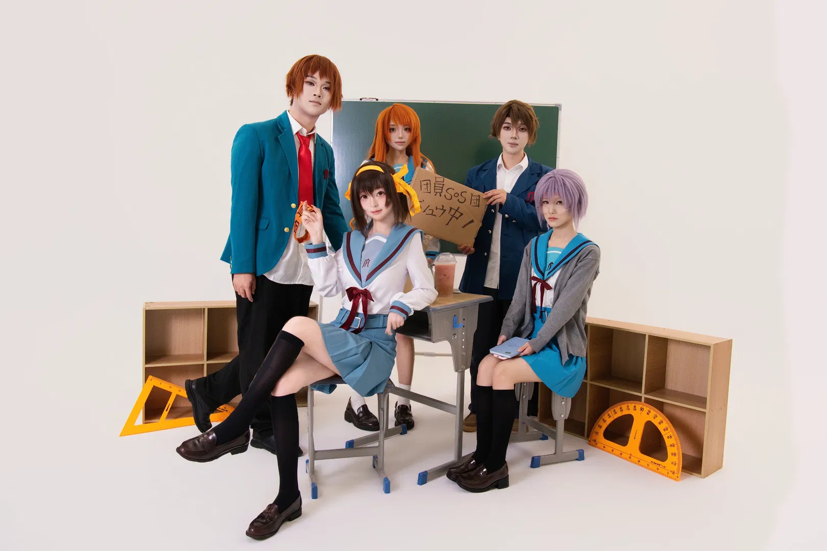【凉宫春日cos】漫无止境的八月SOS团集结 - 第 5 张