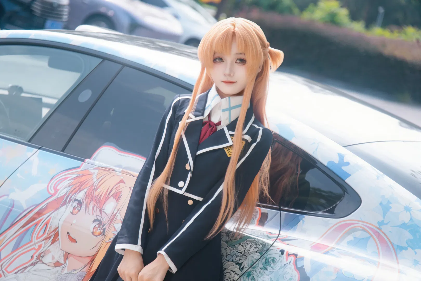 亞絲娜cos 刀劍神域學園風與痛車的完美結合 - 第 6 張
