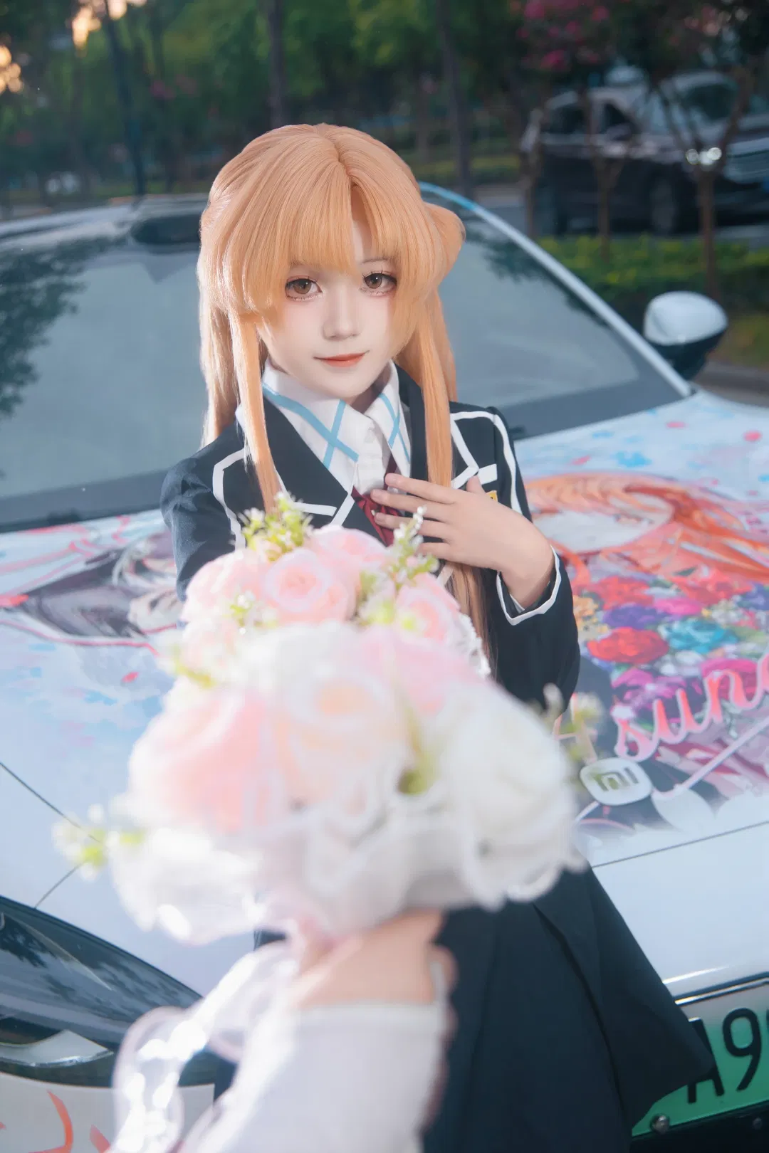 亞絲娜cos 刀劍神域學園風與痛車的完美結合 - 第 7 張