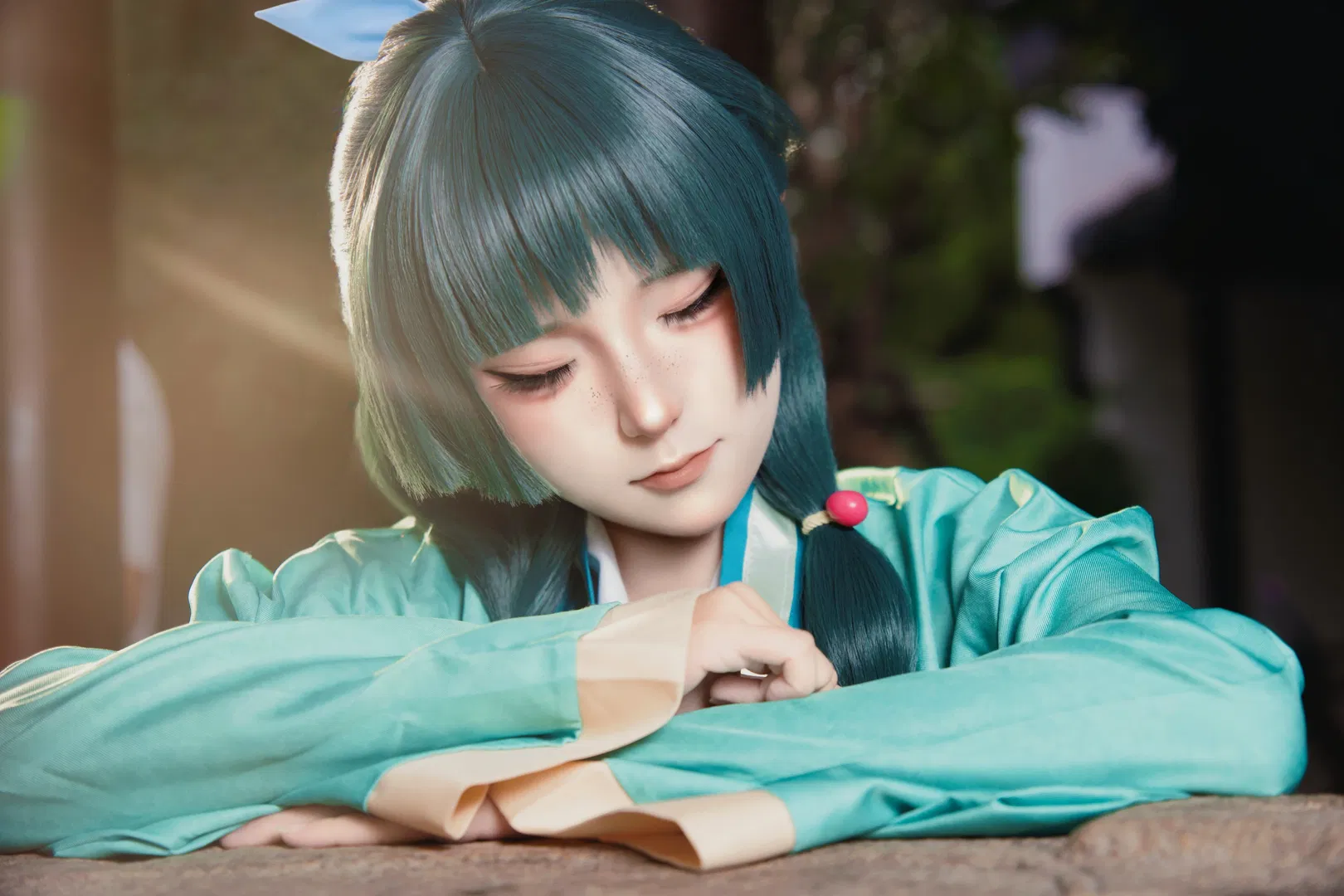 【猫猫cos】药屋少女的呢喃，捕捉一只安静温柔的猫猫 - 第 1 张